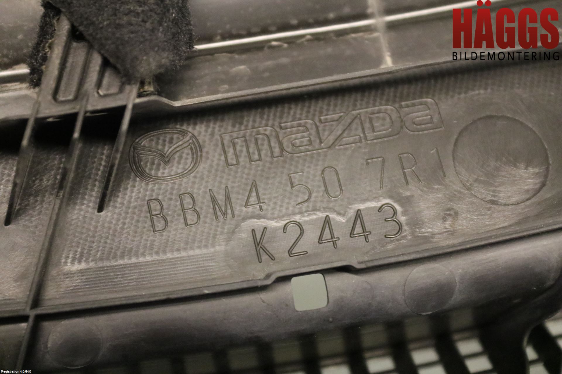 Mazda 3 II 09-13 Torpedplåt-Torpedplast