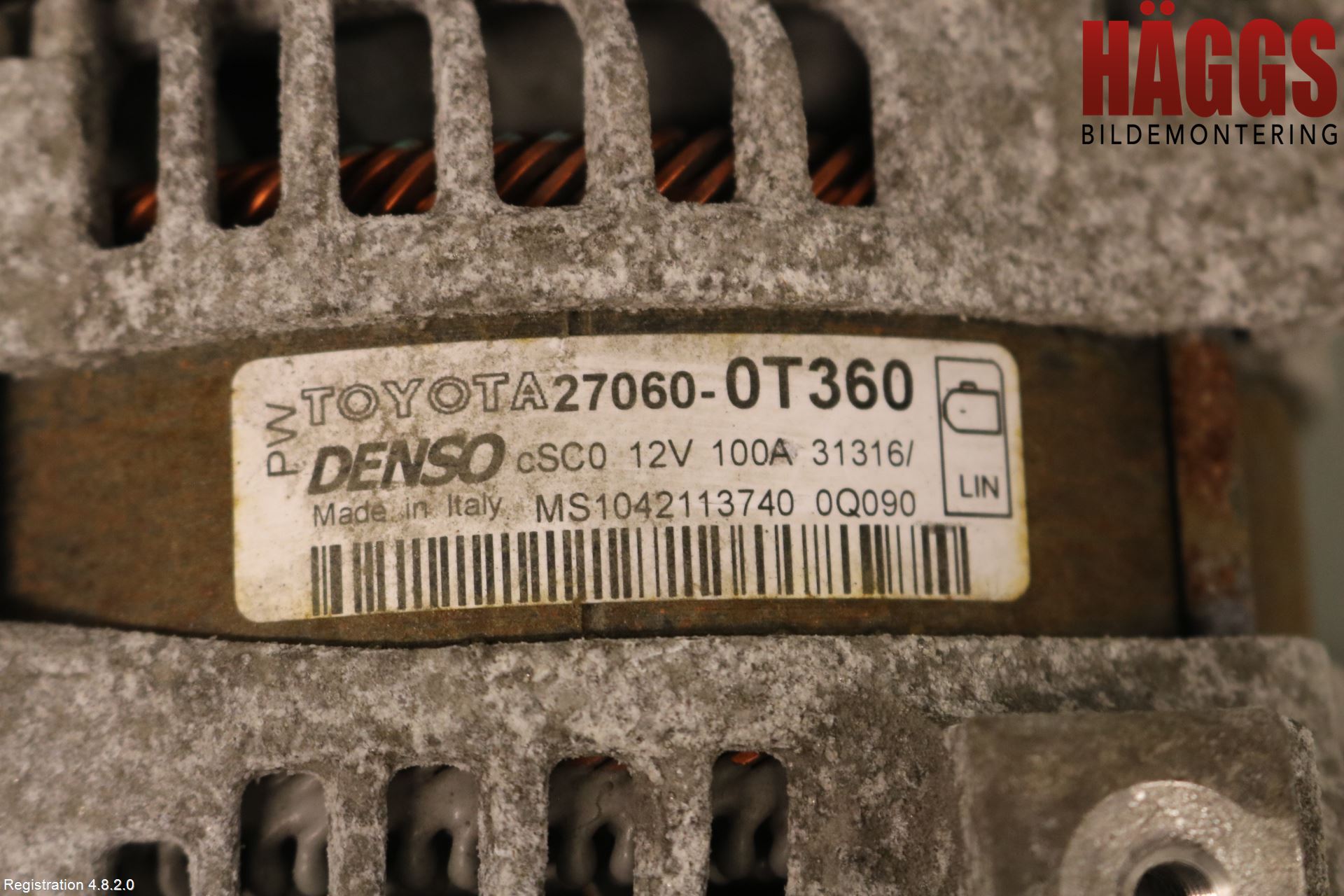 Toyota VERSO 09-18 Generator