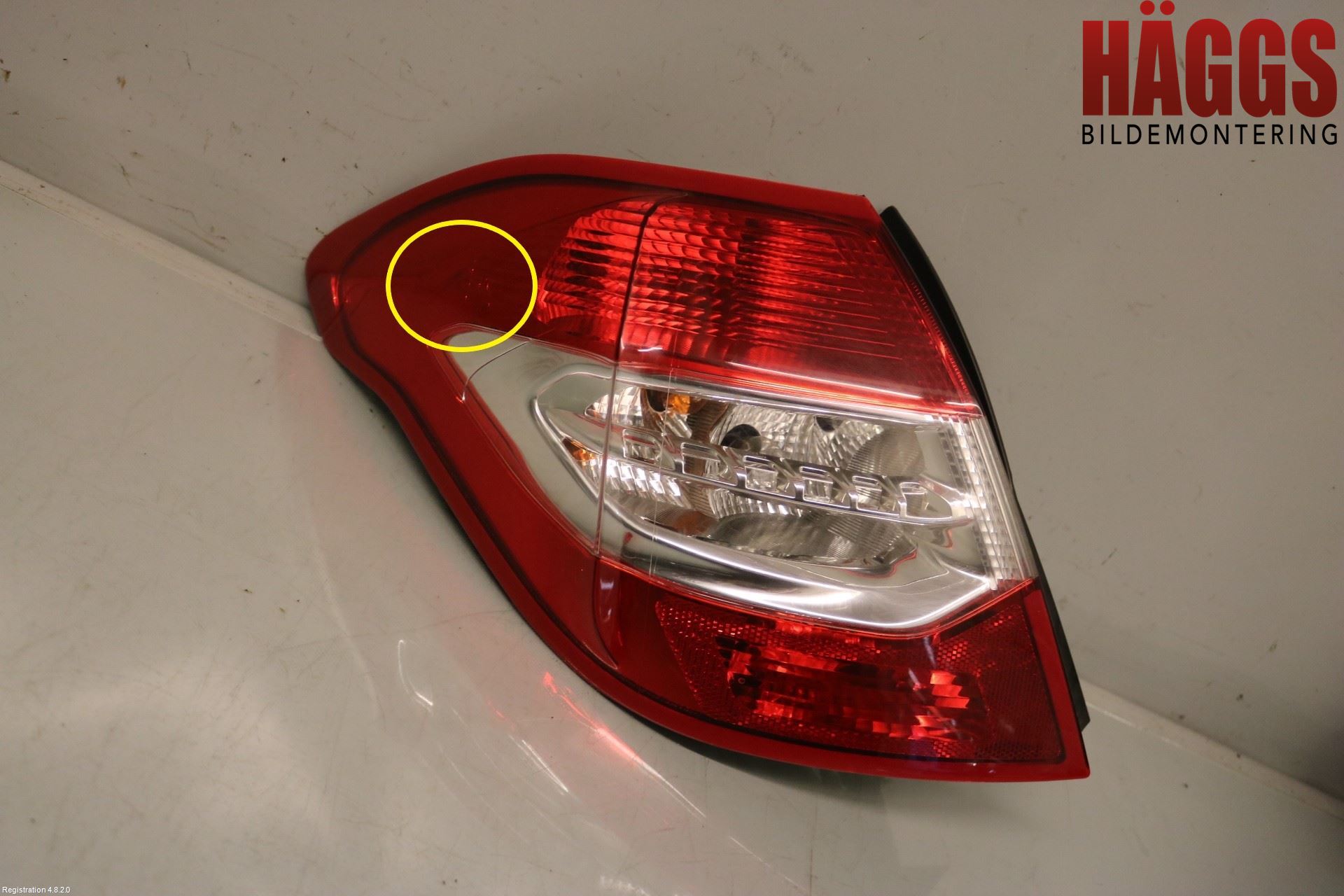 Citroen C4 II 11-18 Bakljus Vänster