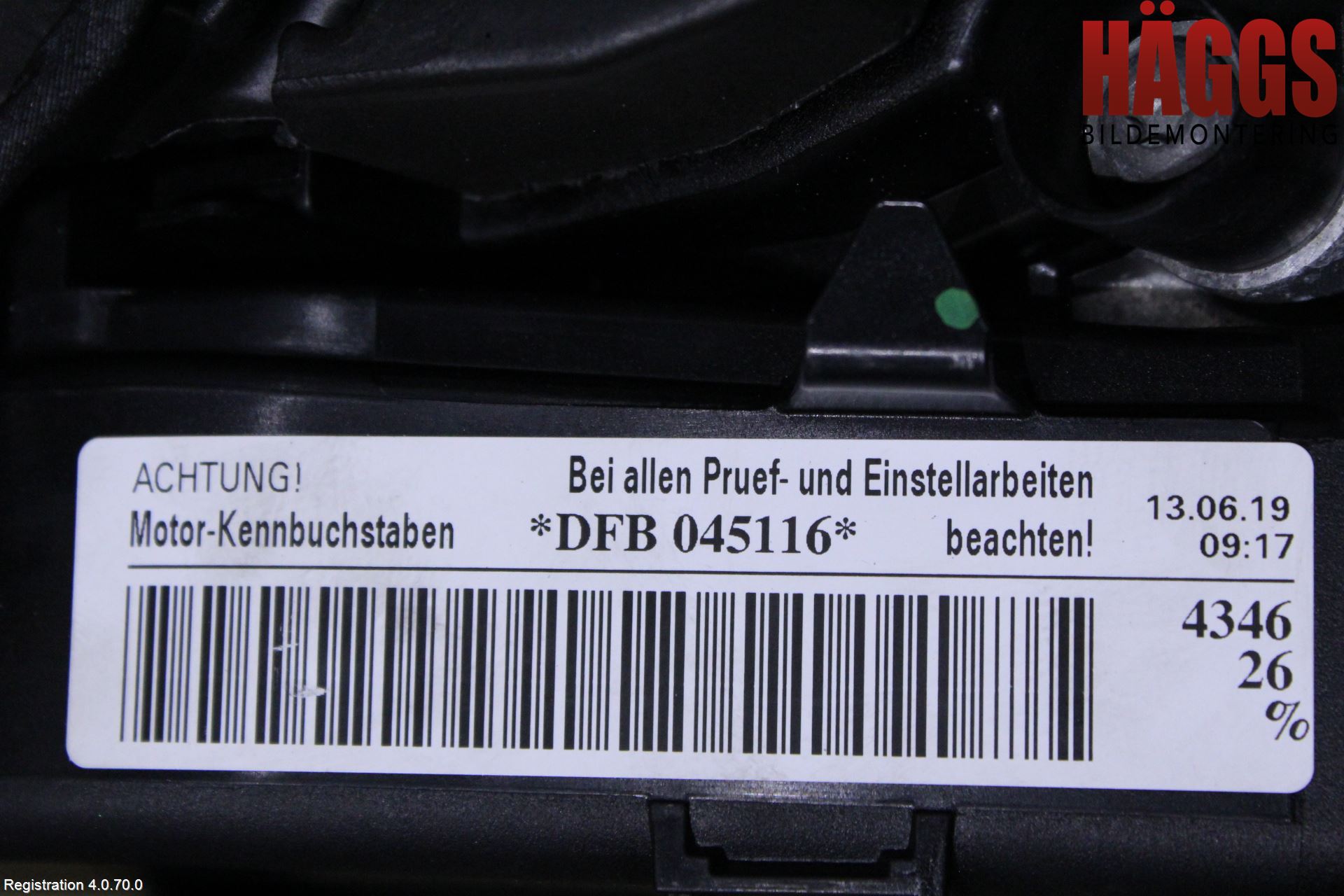 Audi A6 F2/C8 19- Motor Diesel