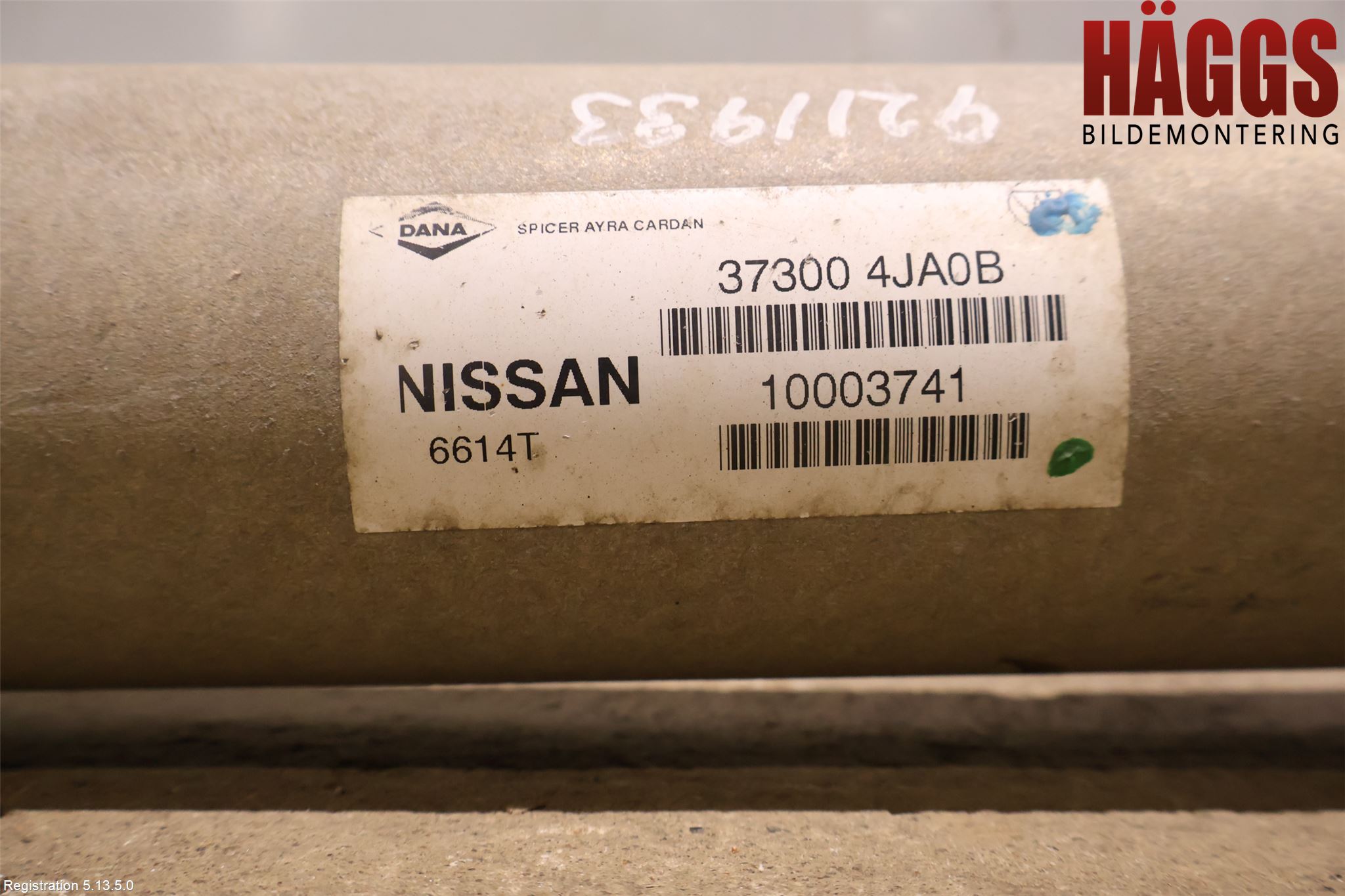 Nissan NP300 Mellanaxel Komp