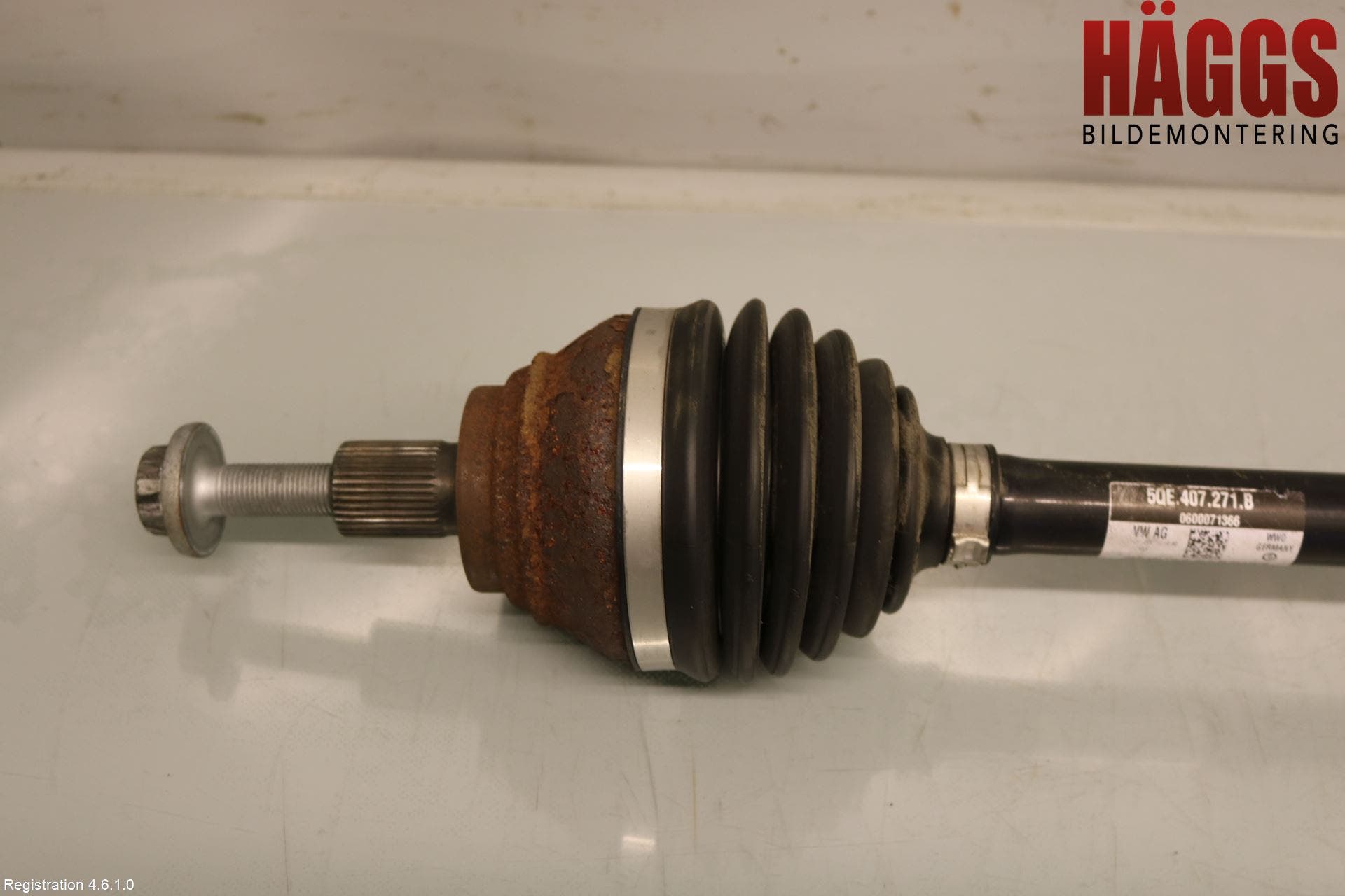 Volkswagen VW GOLF / E-GOLF VII 13-20 Drivaxel Fram Vänster