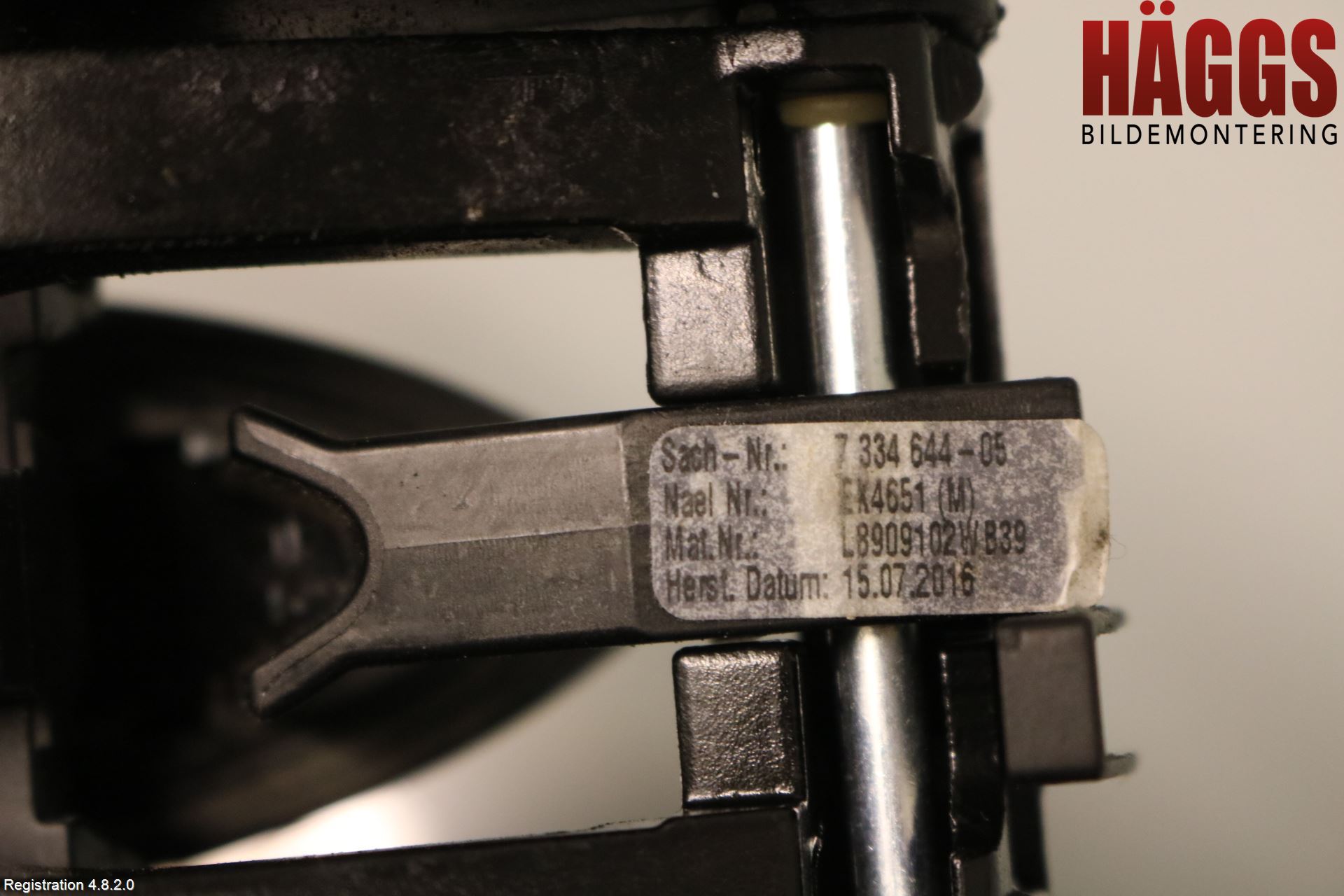BMW 5 F10/F11/F18 09-17 Dörrhandtag Yttre Hö