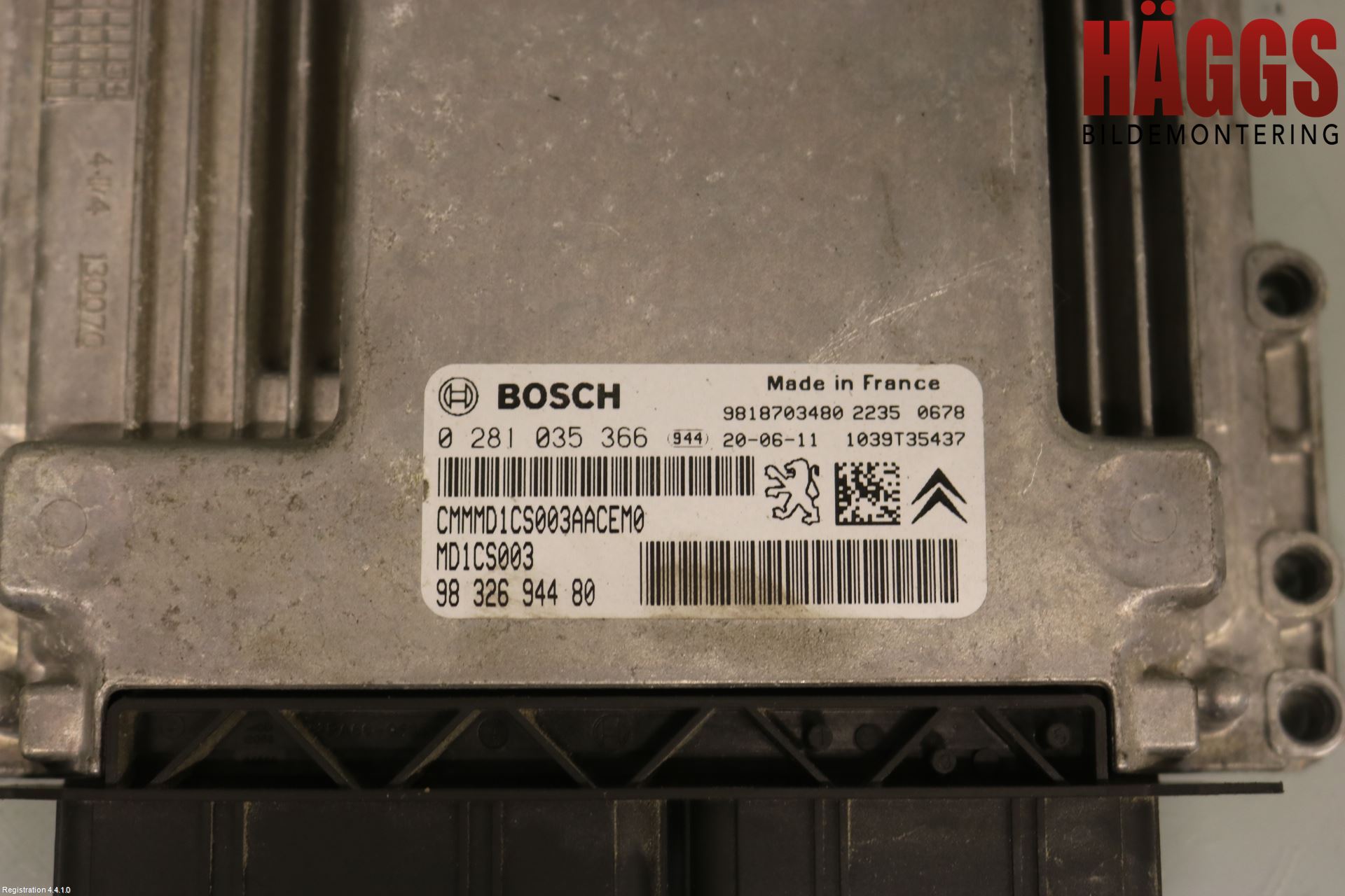 Peugeot EXPERT/E-EXPERT 17- Styrenhet Inspump Diesel