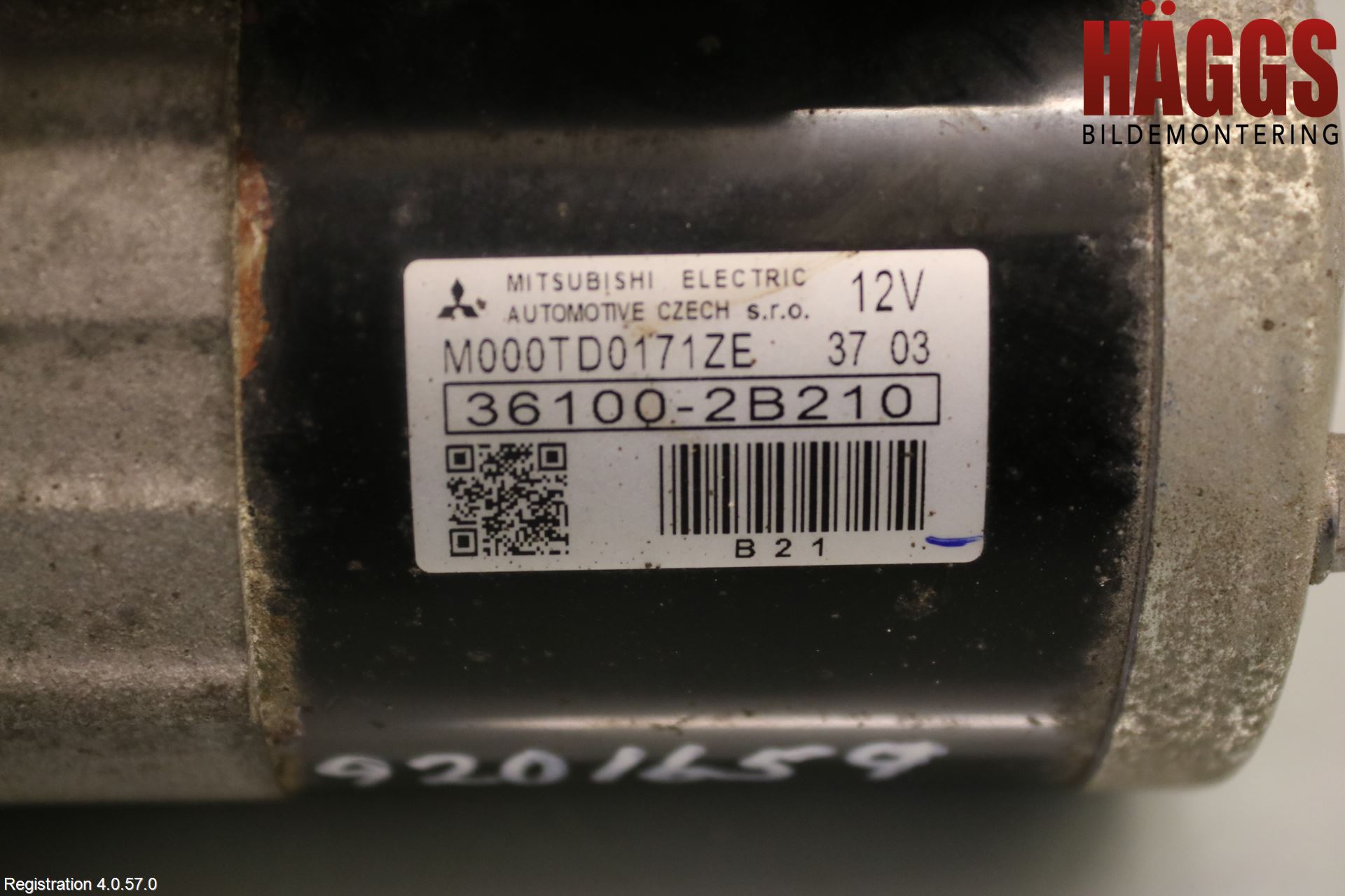 Kia CEED 12-18 Startmotor