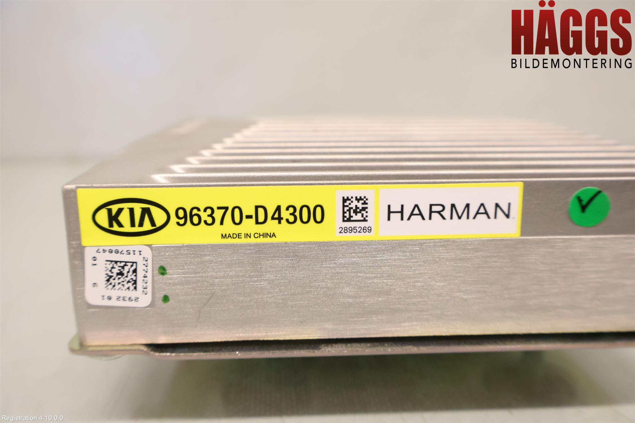 Kia OPTIMA 16-20 Radio-Stereo Förstärkare