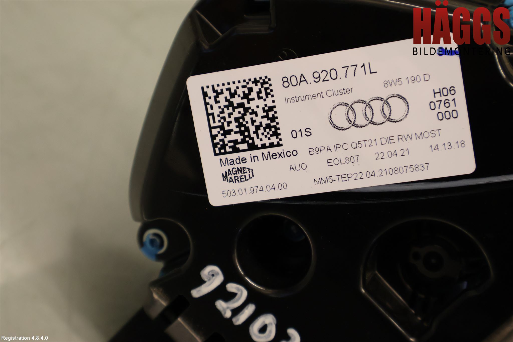 Audi Q5/SQ5 17- Instrument Komb