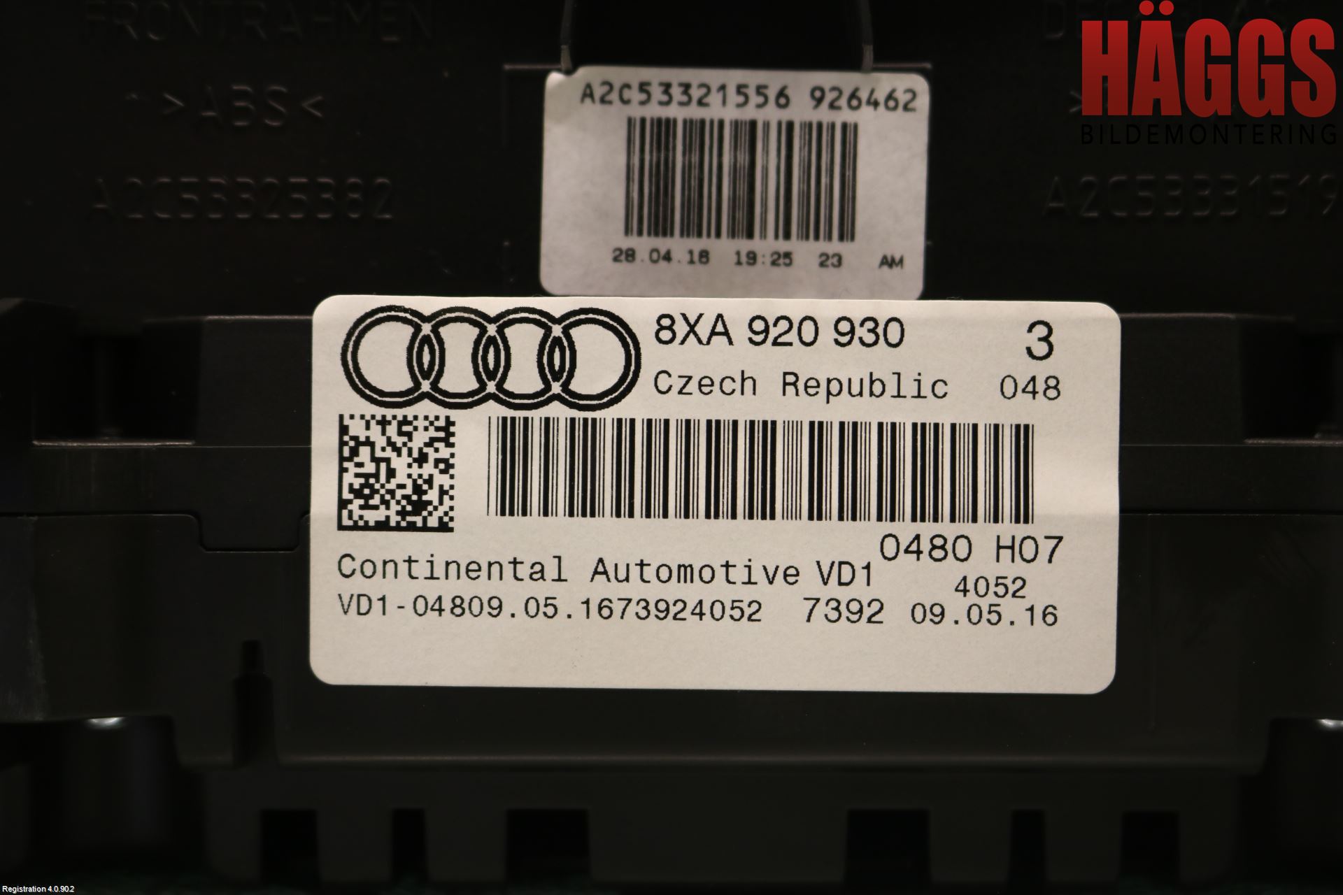 Audi A1/S1 11-18 Instrument Komb