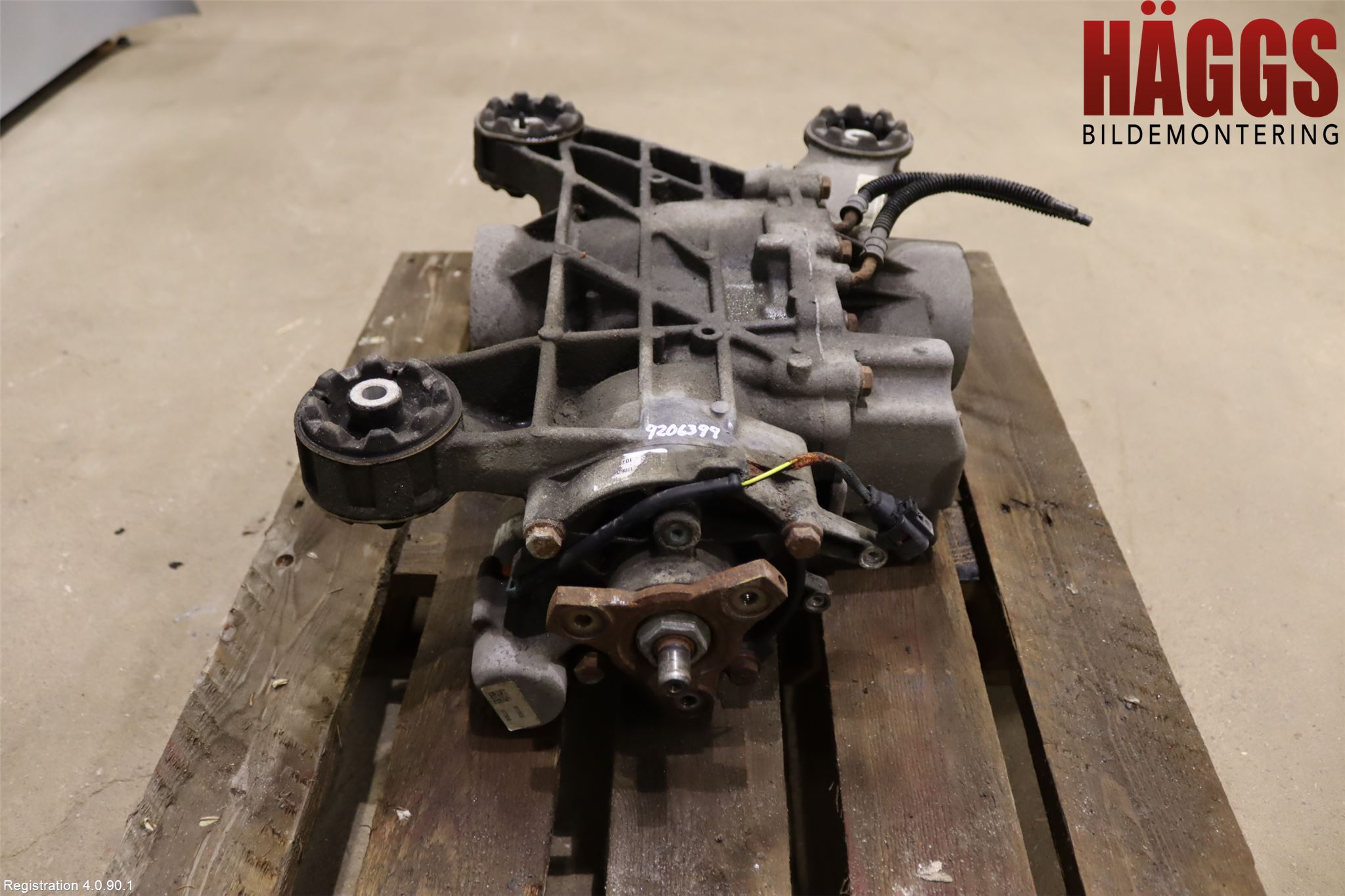 Volkswagen VW TIGUAN 07-16 Bakväxel-Diff