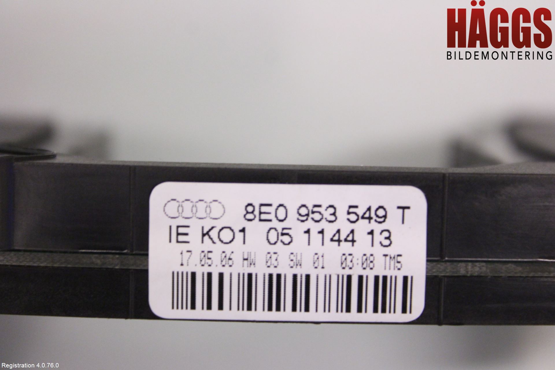 Audi A4/S4 05-07 Spak Konsoll-Fäste