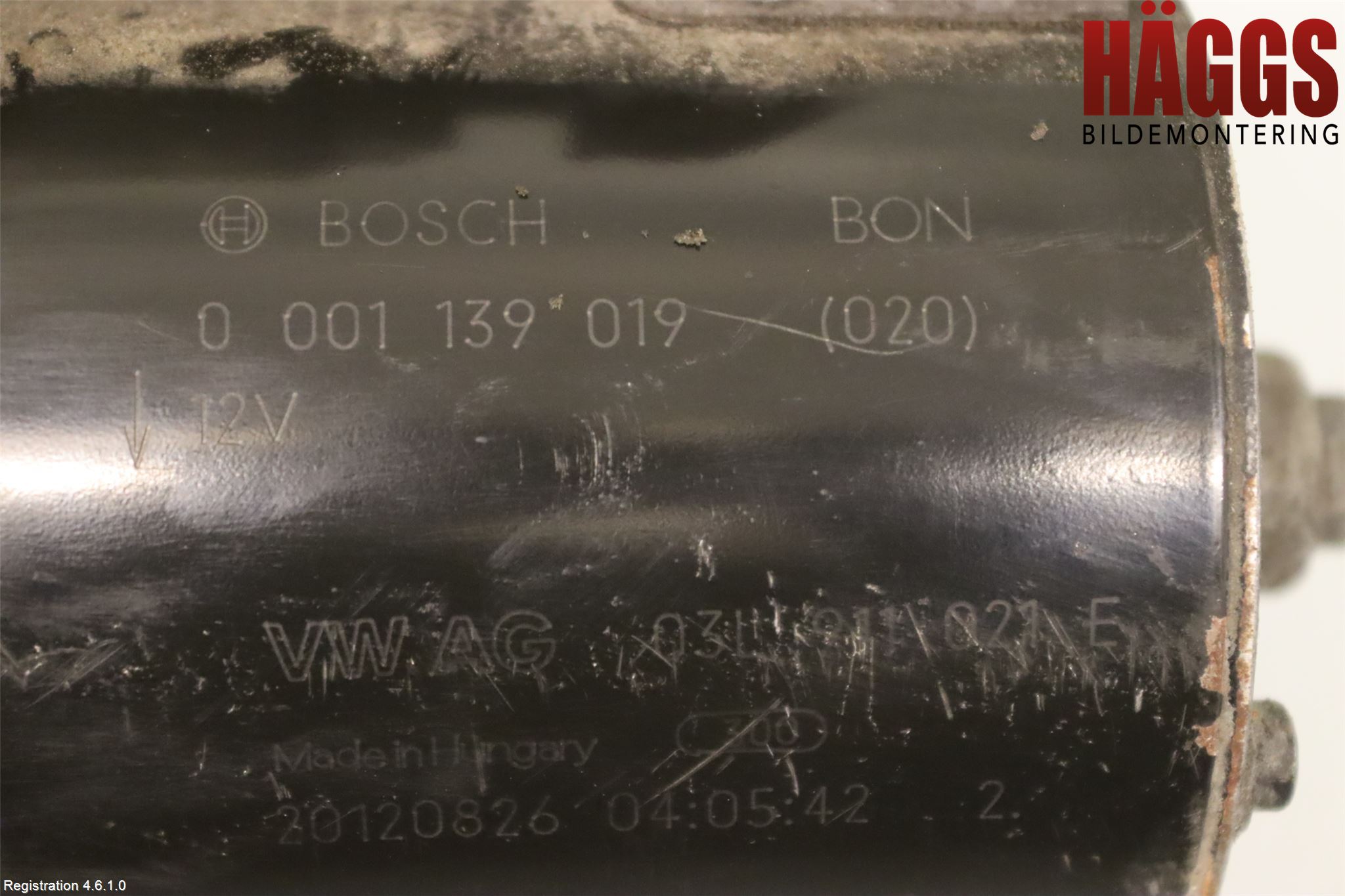 Audi A4 12-15 Startmotor Diesel