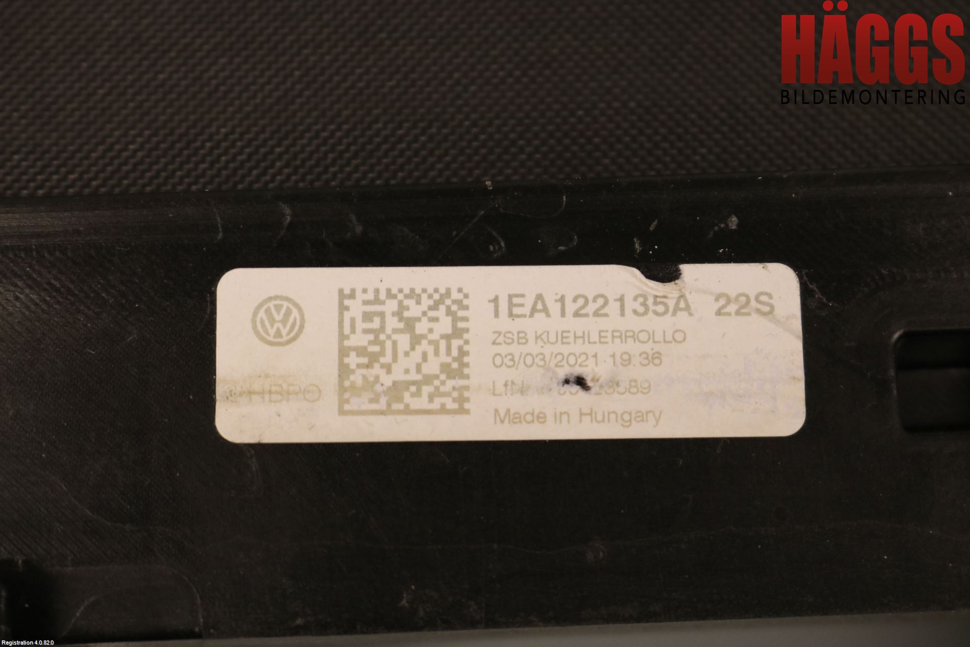 Volkswagen VW ID.4 21- Deflektor Plåt-Plast Kylning