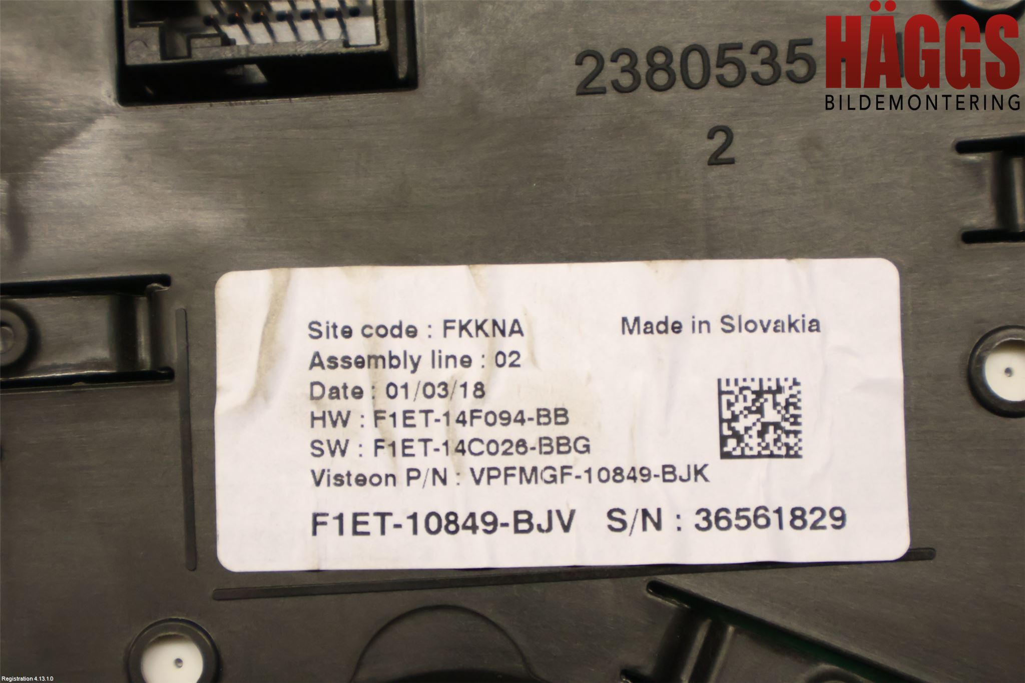 Ford FOCUS 15-18 Instrument Komb