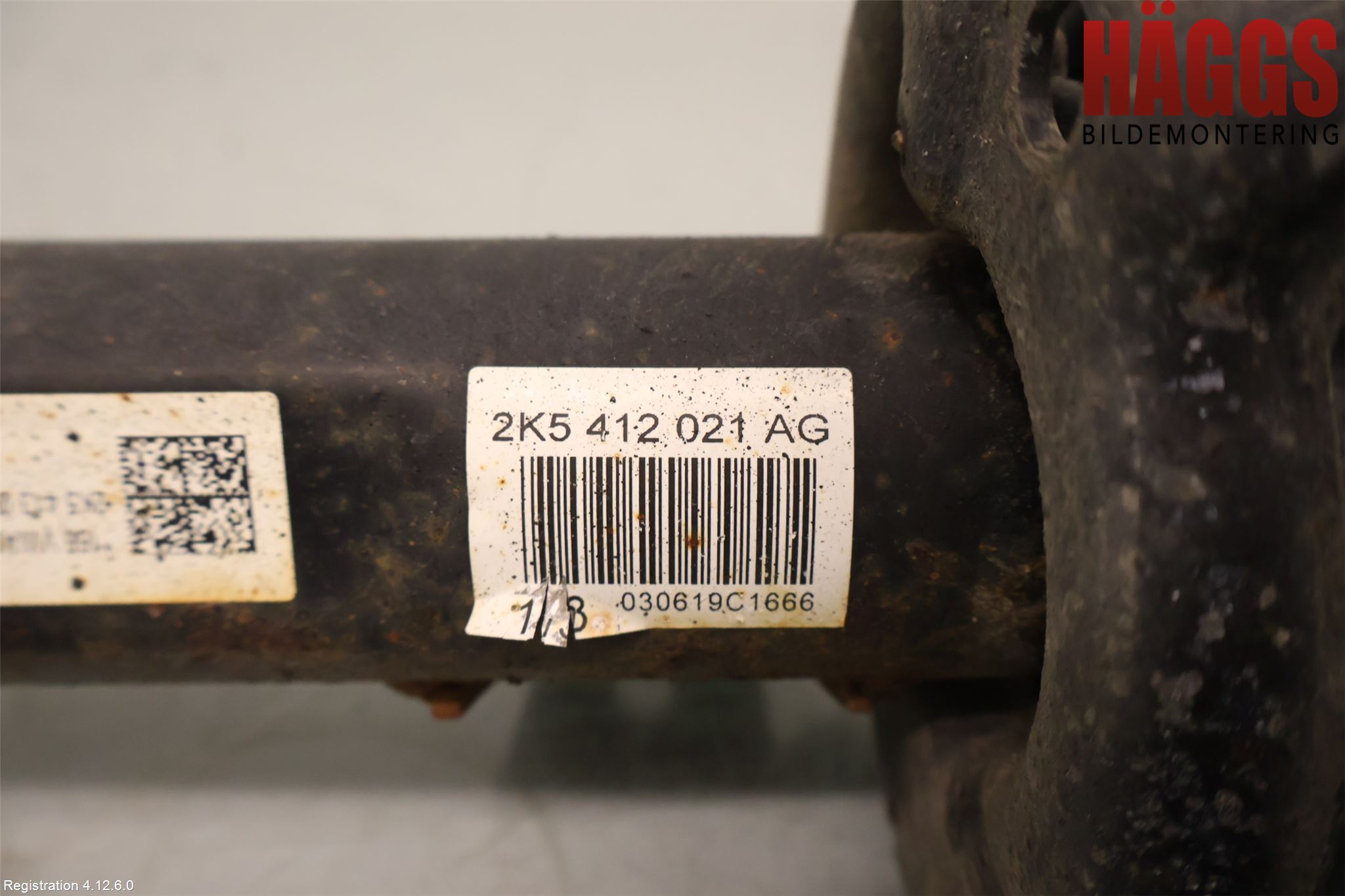Volkswagen VW CADDY 16-20 Fjäderben Fram Vänster