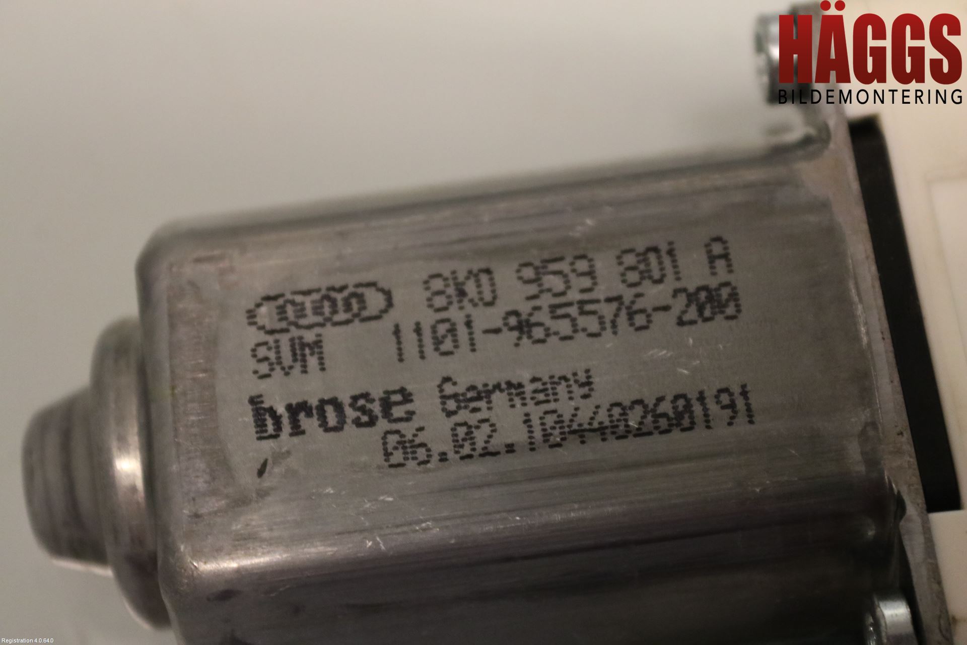 Audi A4/S4 08-11 Fönsterhissmotor