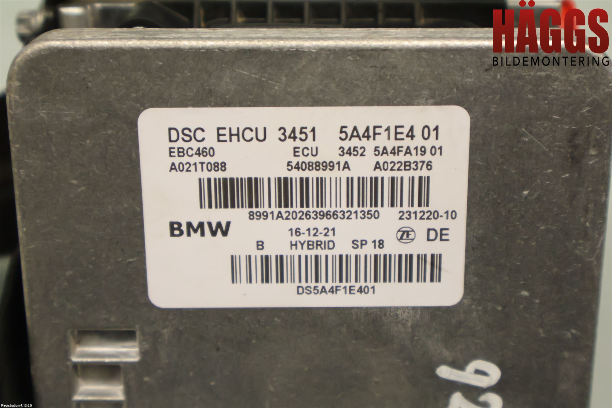 BMW X4 G02 18- Abs Hydraulaggregat