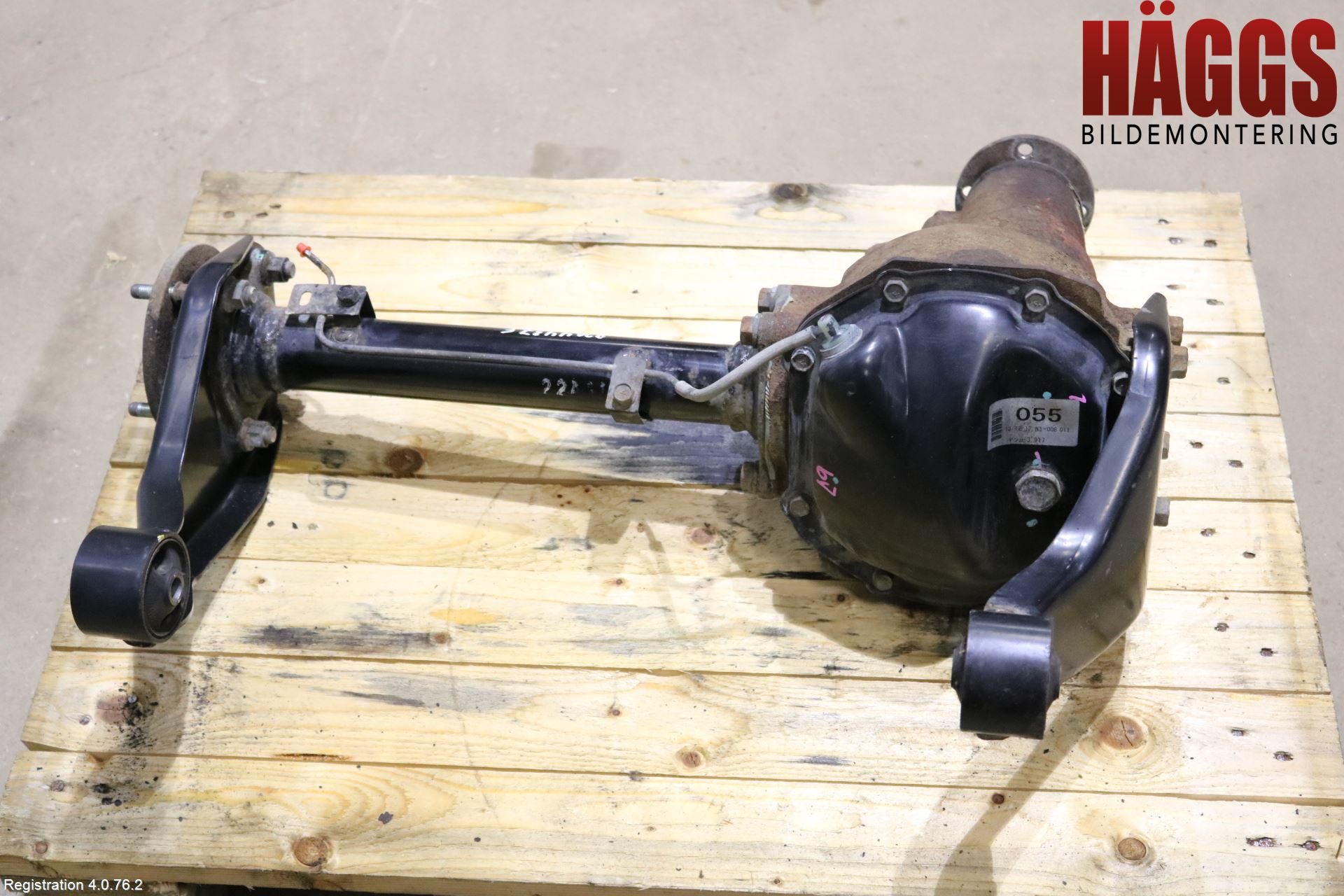 Mitsubishi L200 06-15 Framvagn Diffrential