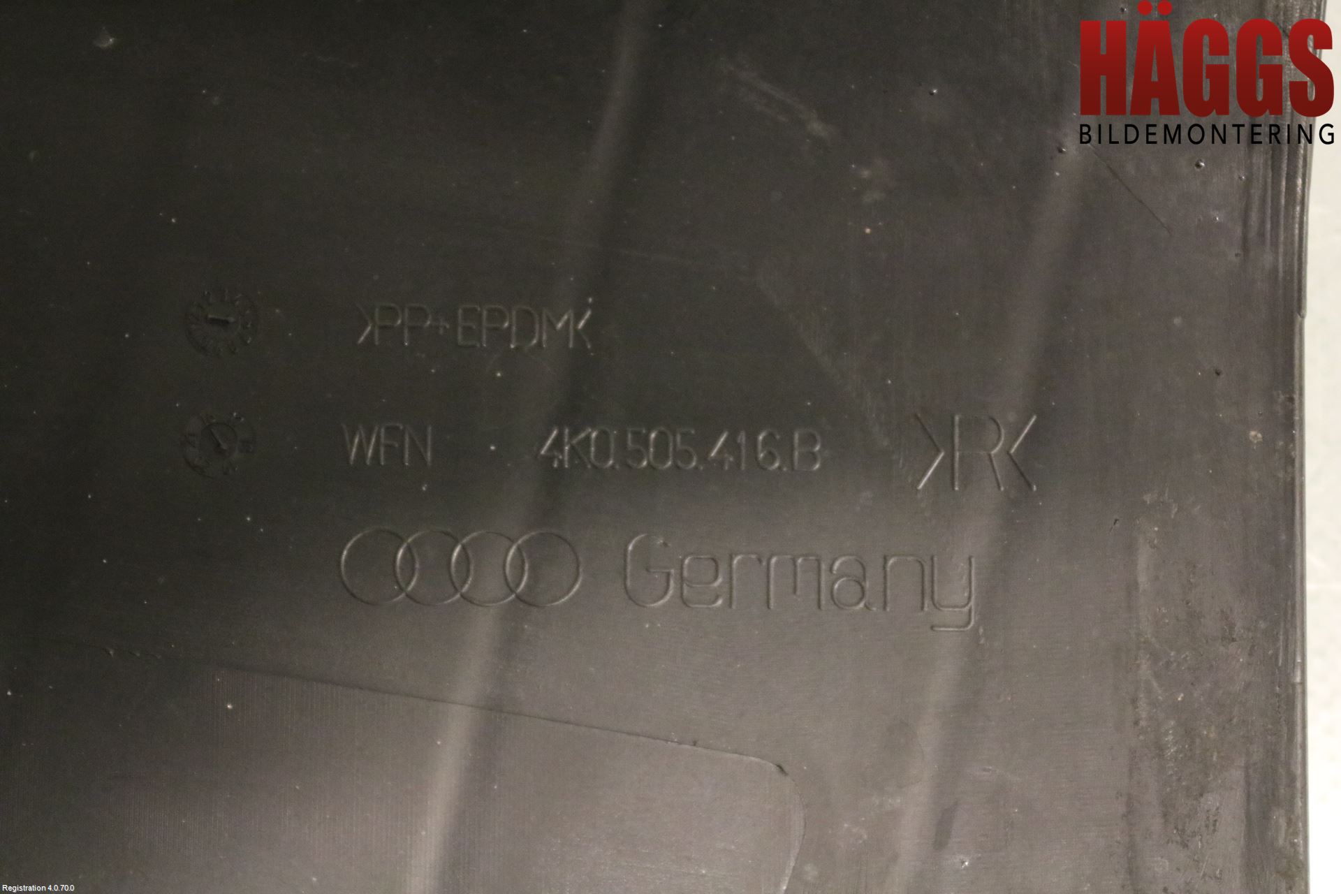 Audi A6 F2/C8 19- Stänkskydd