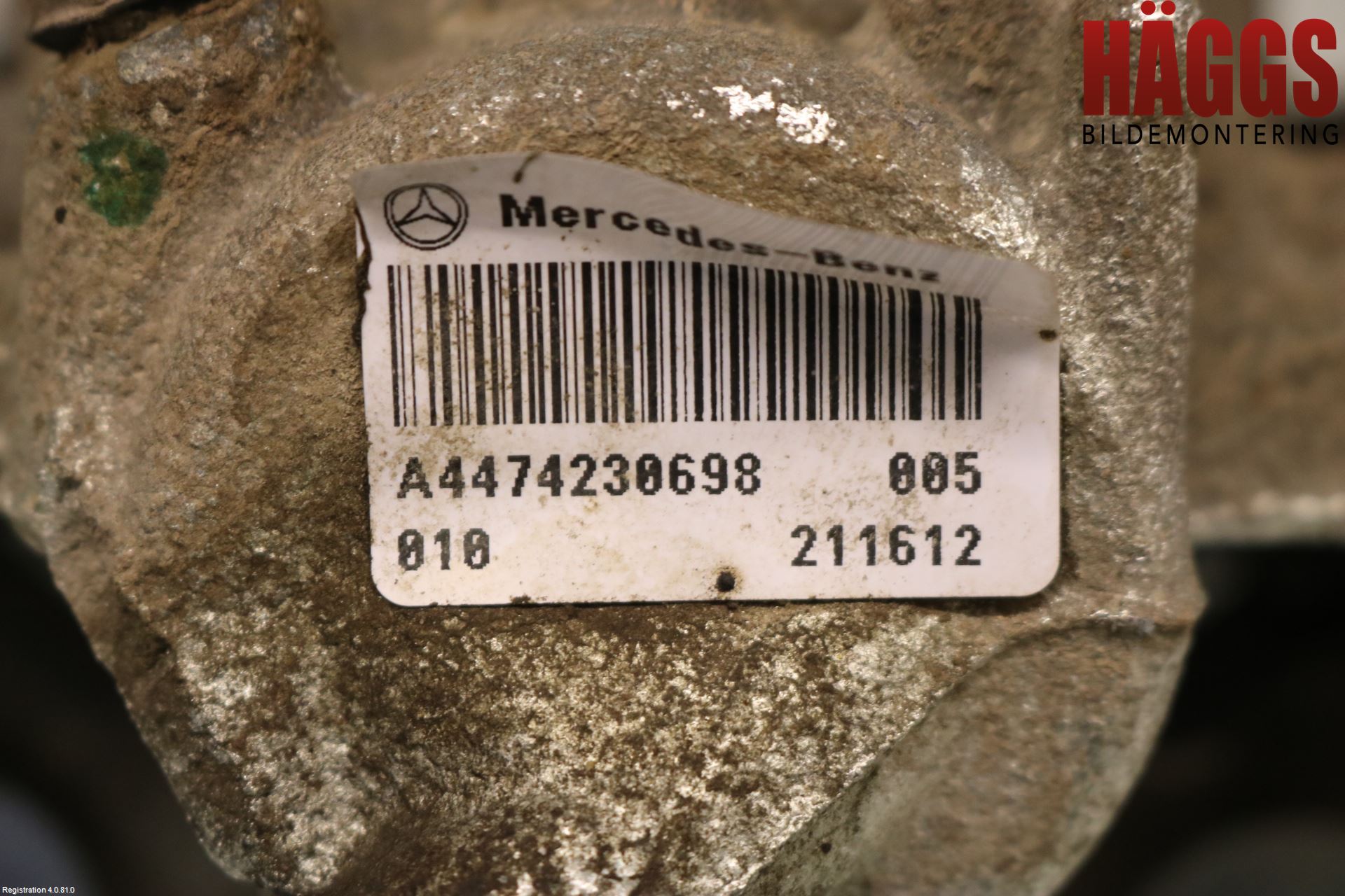 Mercedes-Benz MB VITO/V-KLASS (W640,W447,W448) 14- Bromsok Bak Höger
