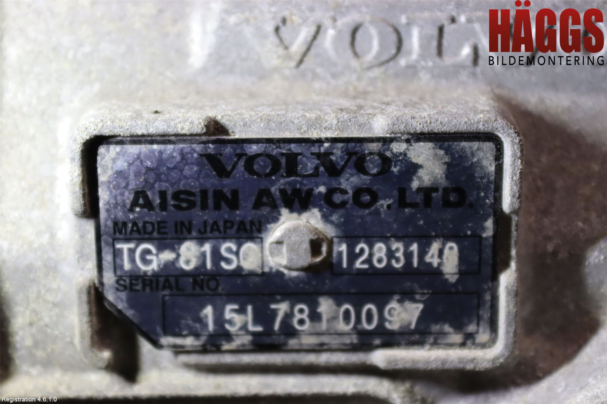 Volvo V70 14-16 Växellåda Automat