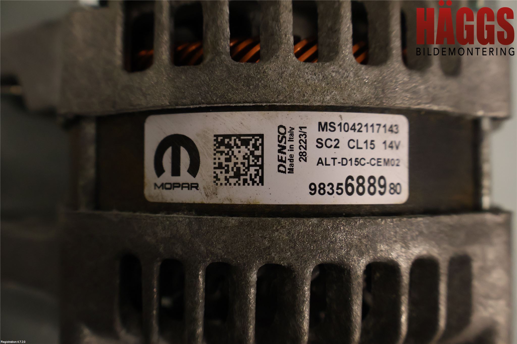Peugeot 3008 17-24 Generator