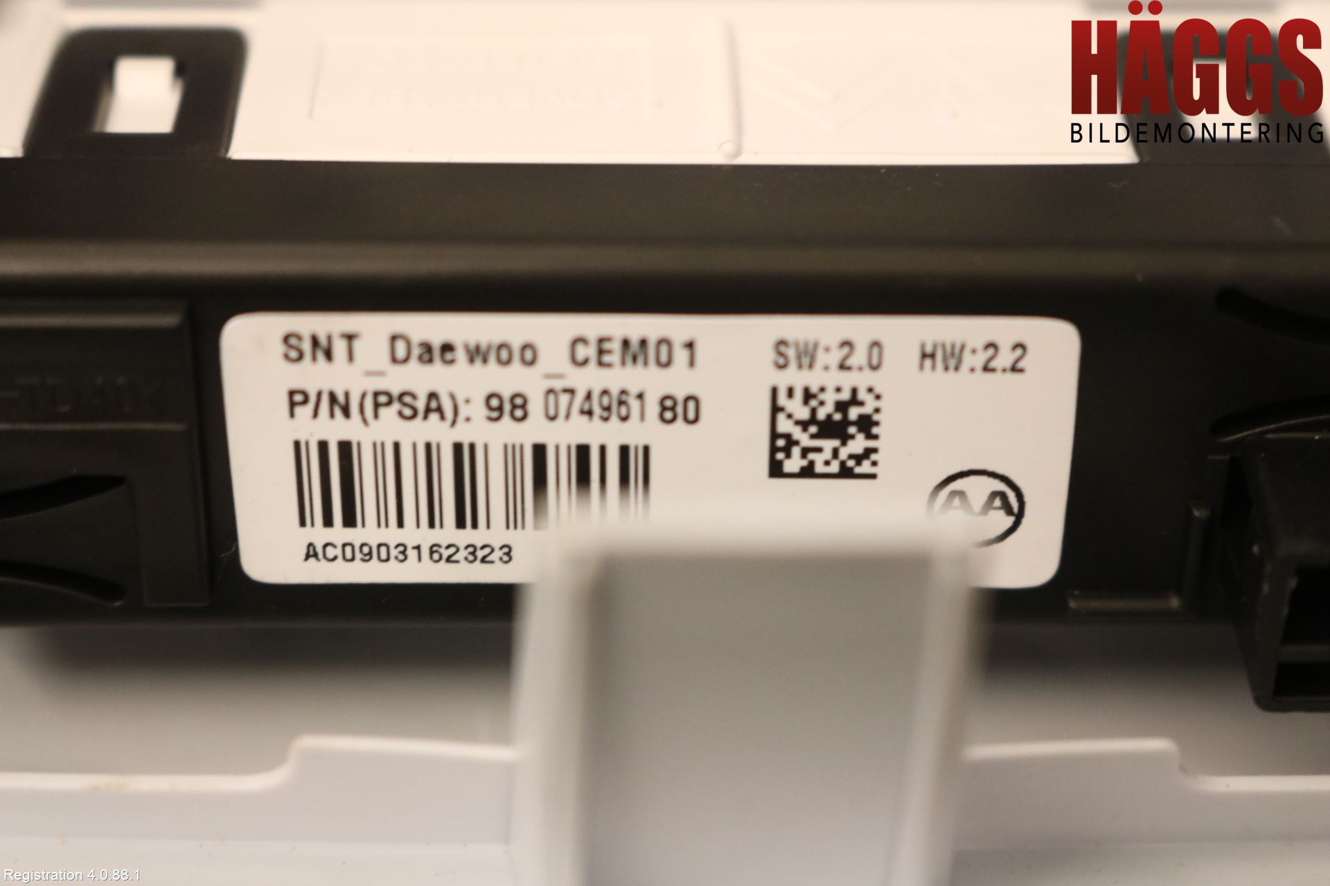 Peugeot 308 14-21 Innerbelysning