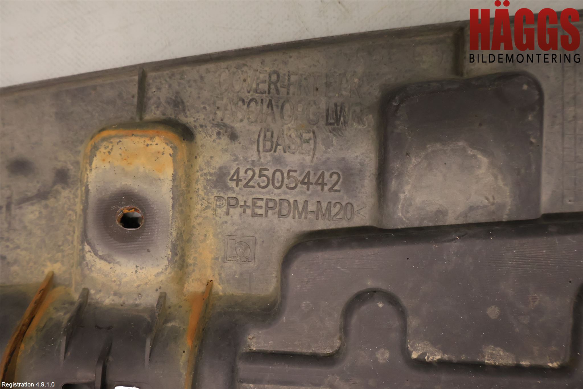 Opel MOKKA 13-20 Hasplåt Plåt-Plast