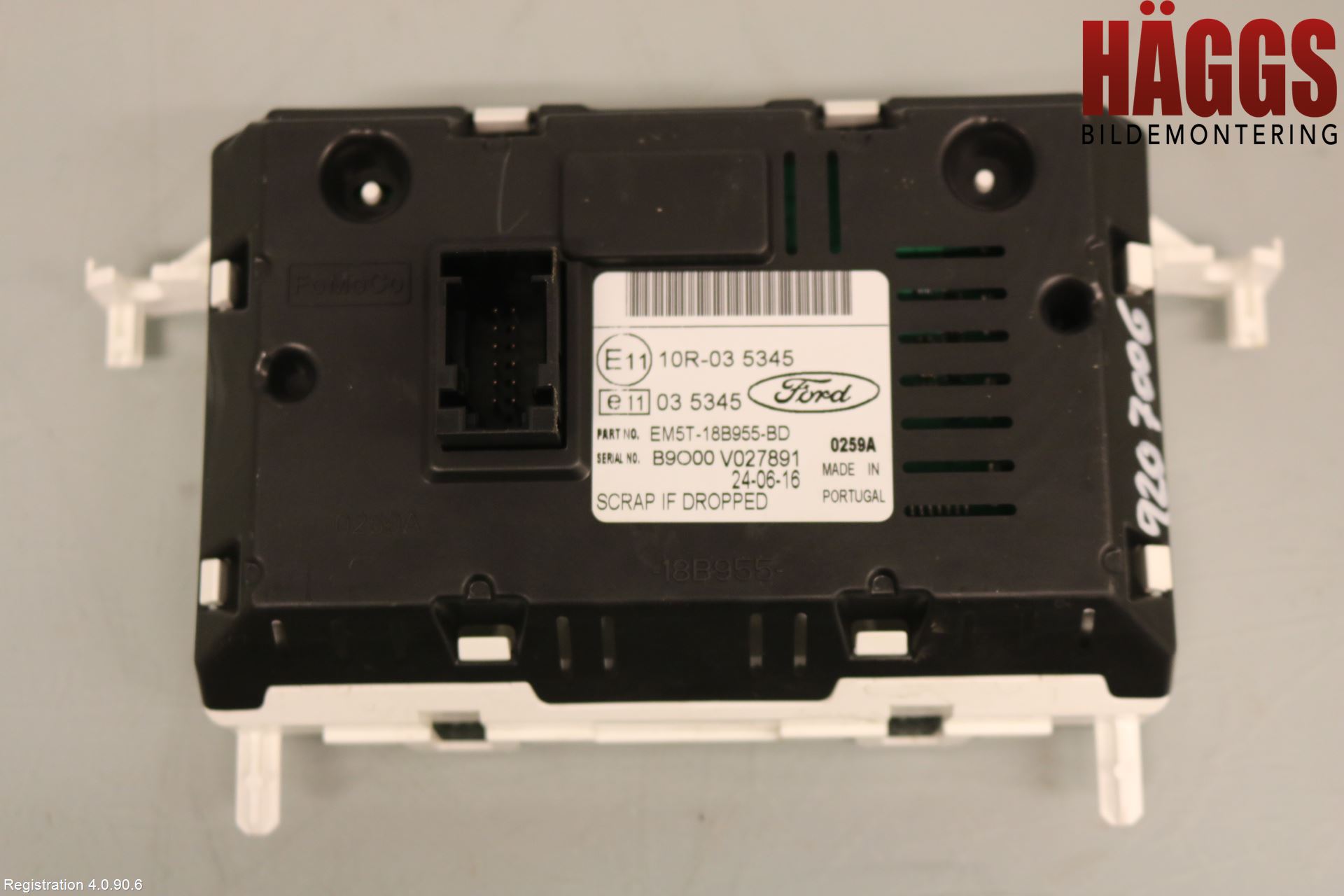 Ford TRANSIT/TOURNEO CONNECT 13-22 Multifunktionsdisplay