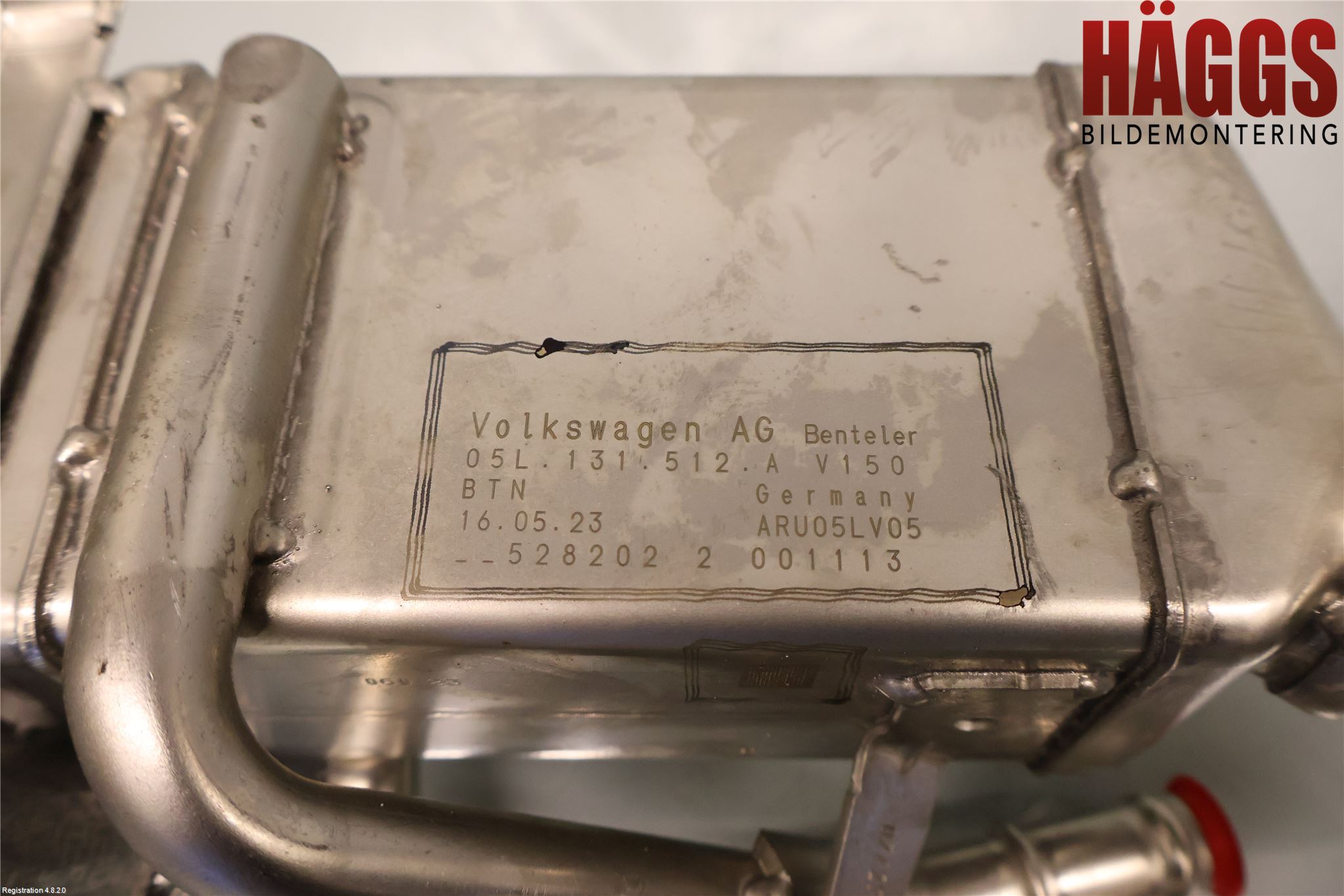 Audi A6 F2/C8 19- Avgaskylare