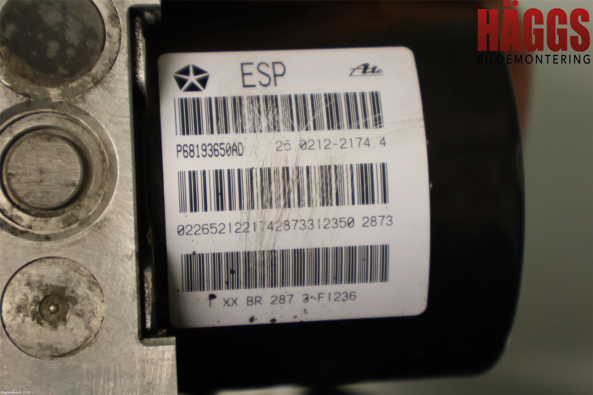 Dodge PICK UP RAM 81- Abs Hydraulaggregat