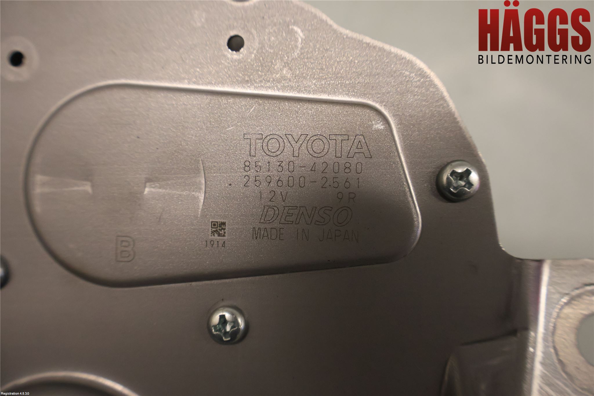 Toyota RAV4 13-18 Torkarmotor Baklucka
