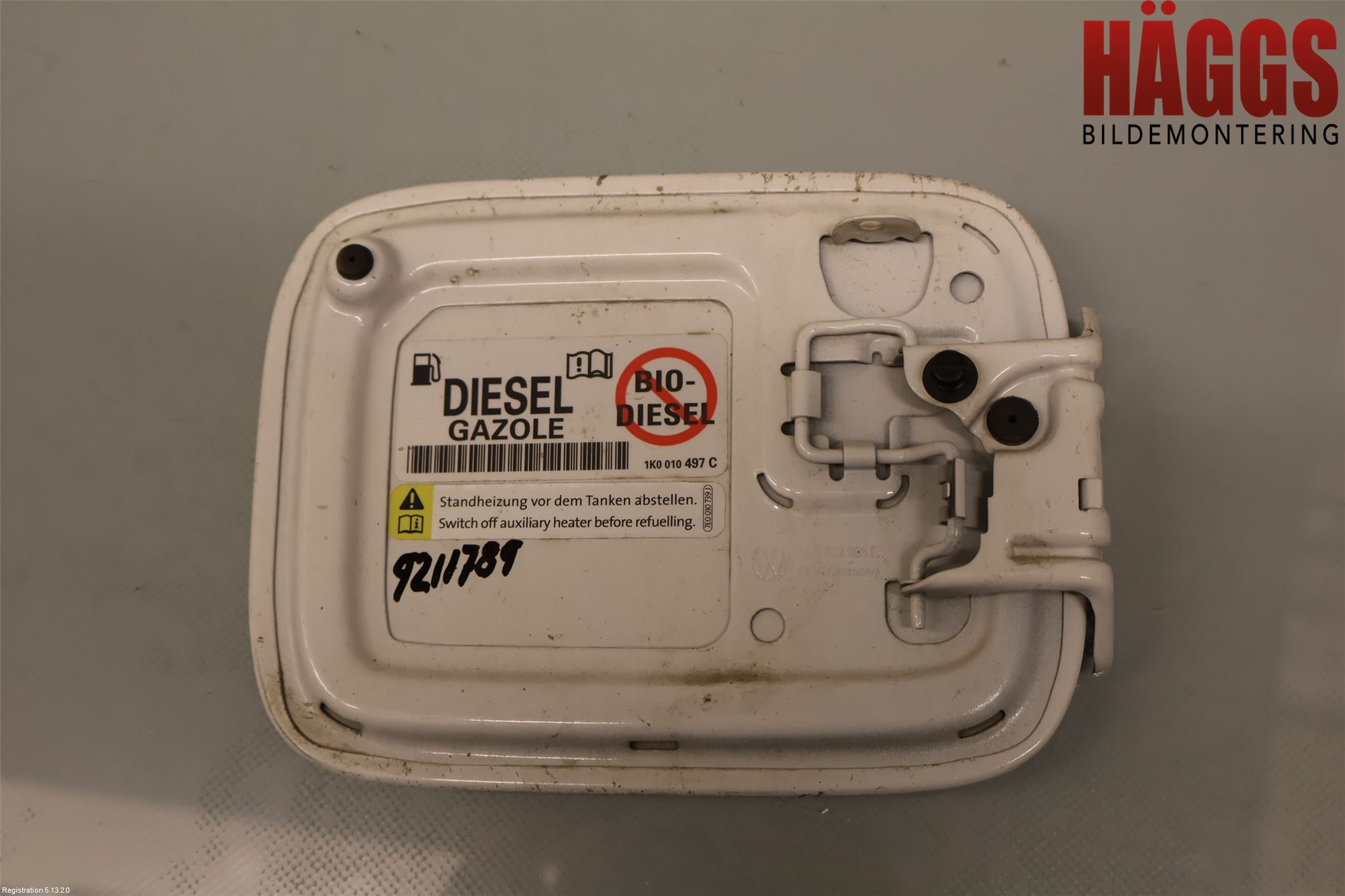 Volkswagen VW CADDY 16-20 Tanklucka