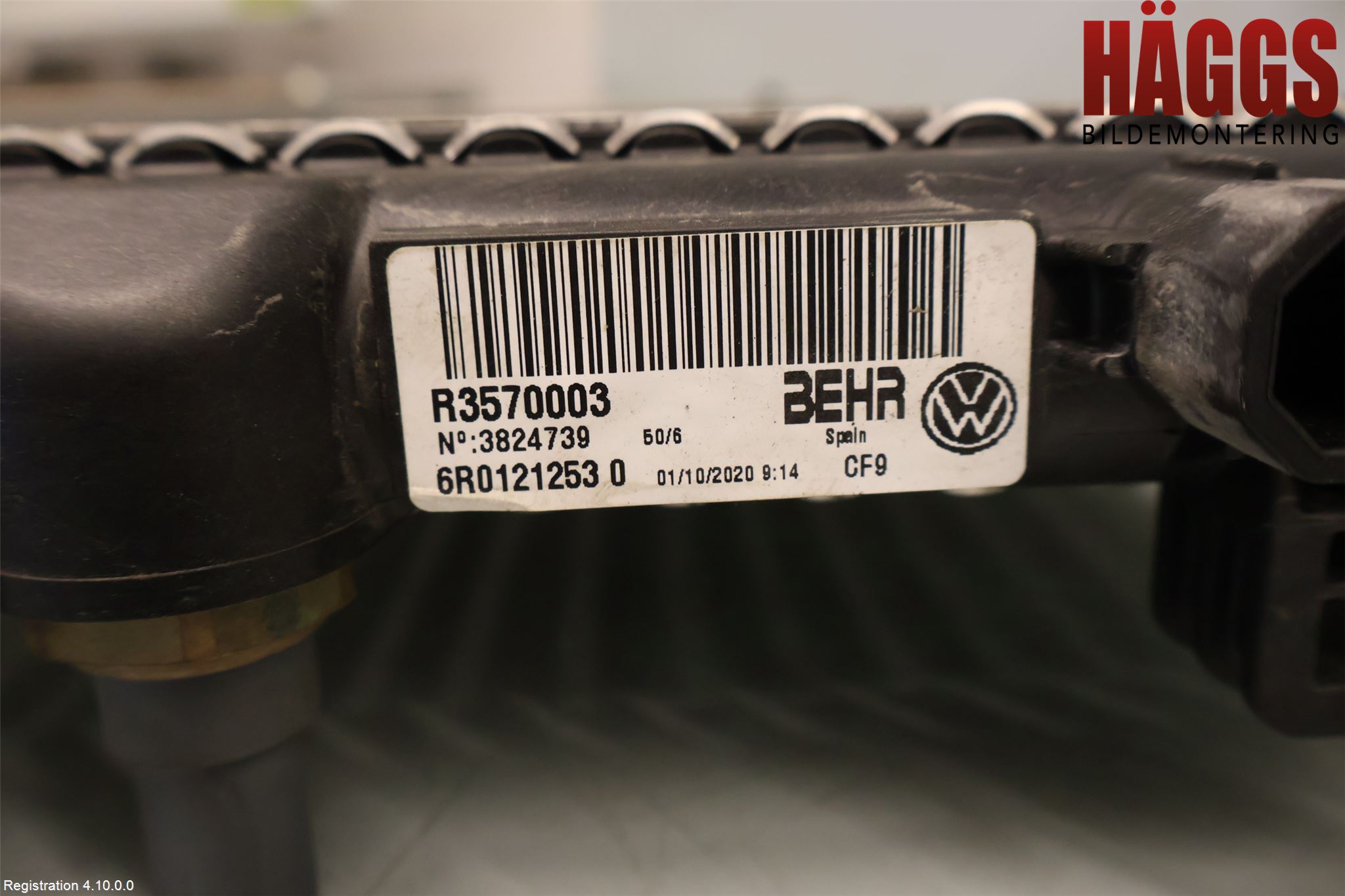 Skoda FABIA 15-21 Kylare Aut
