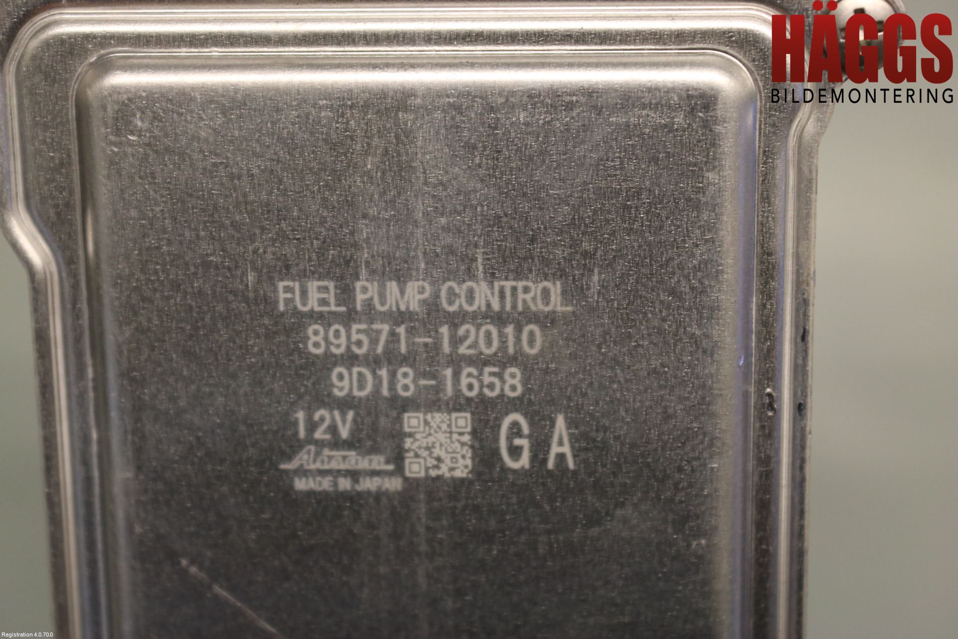 Toyota RAV4 19- Styrenhet Bränslepump