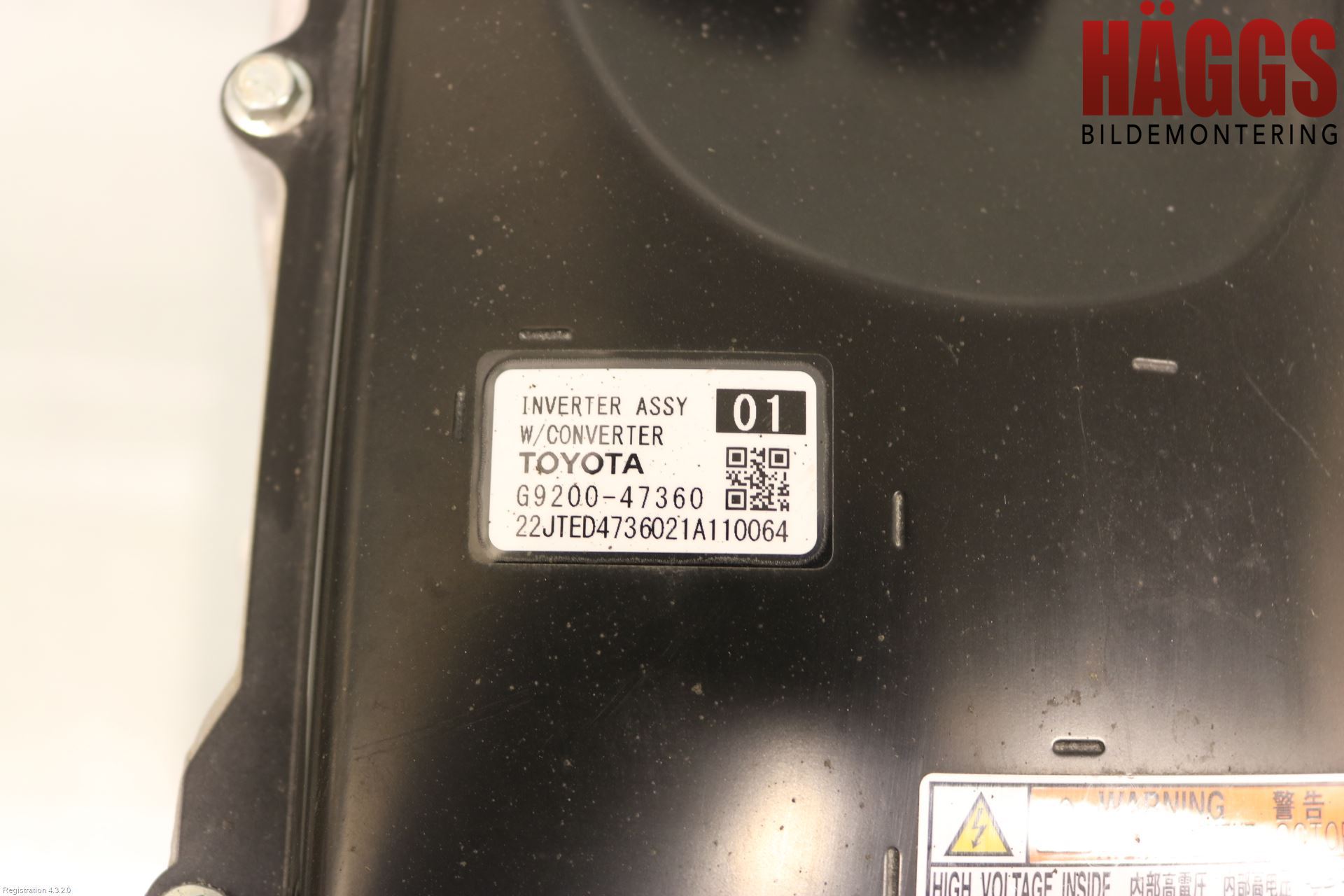 Toyota COROLLA 19- Inverter Hybrid