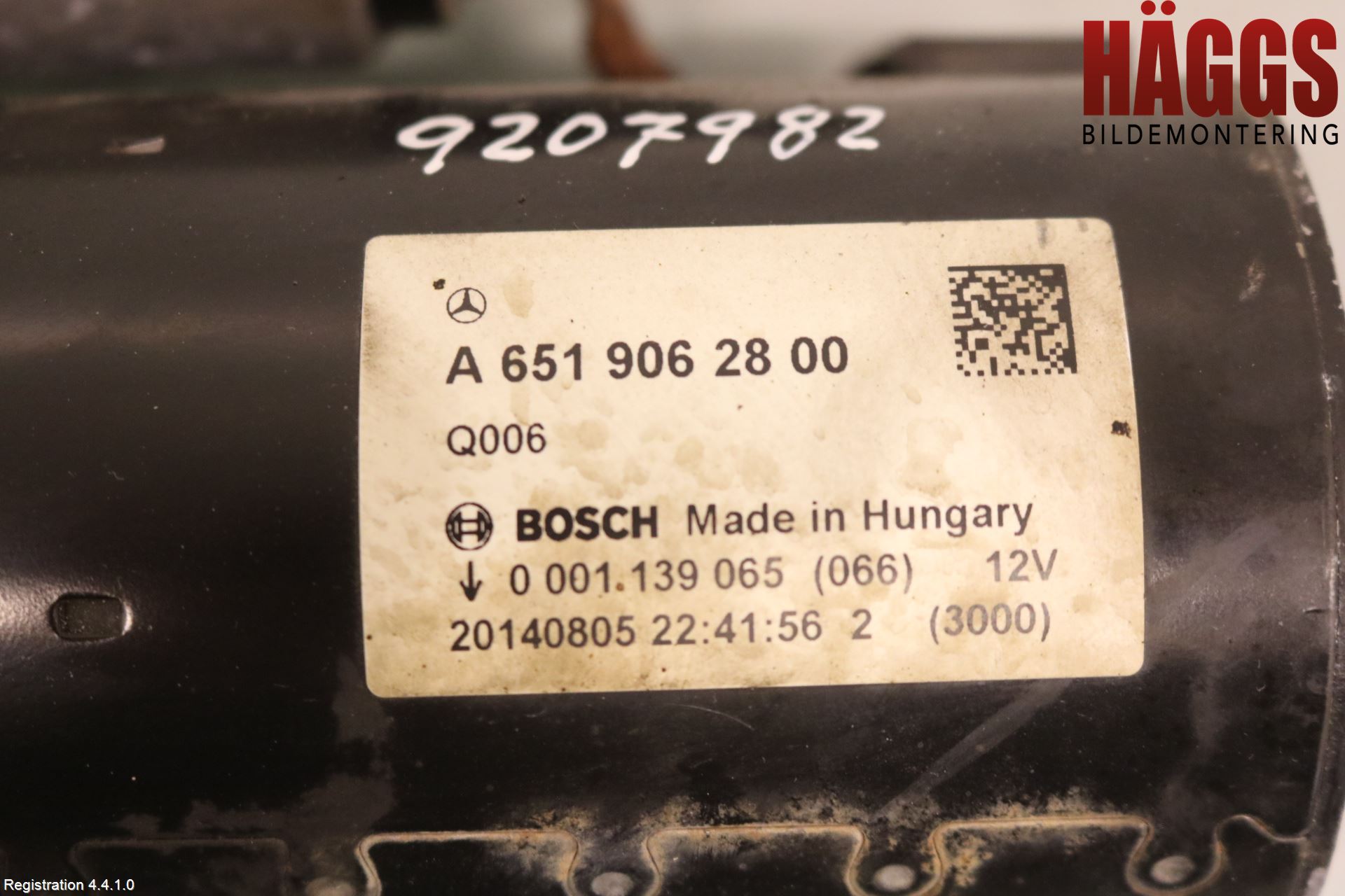 Mercedes-Benz MB E-KLASS (W212) 09-16 Startmotor Diesel