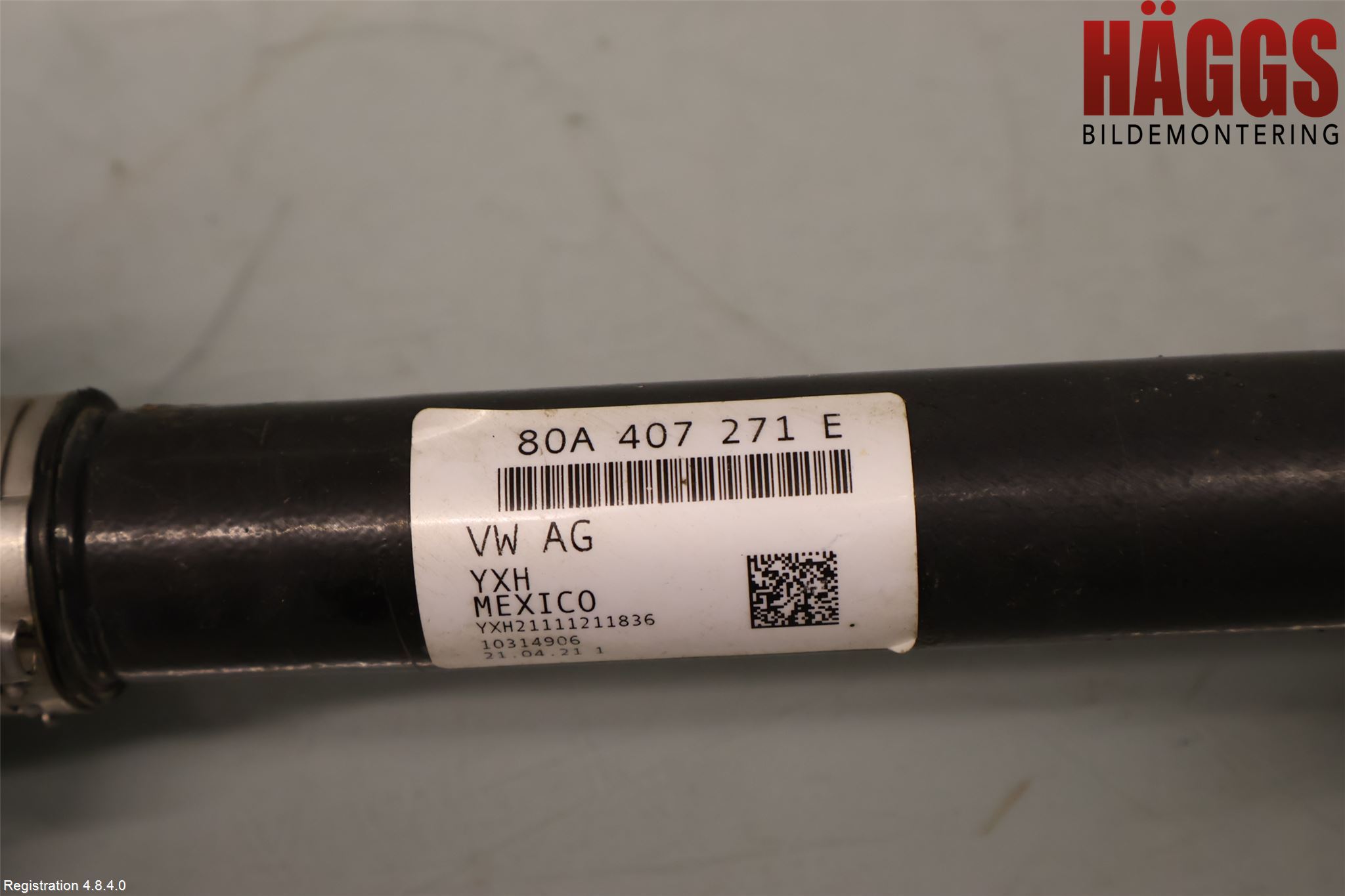Audi Q5/SQ5 17- Drivaxel Fram Höger