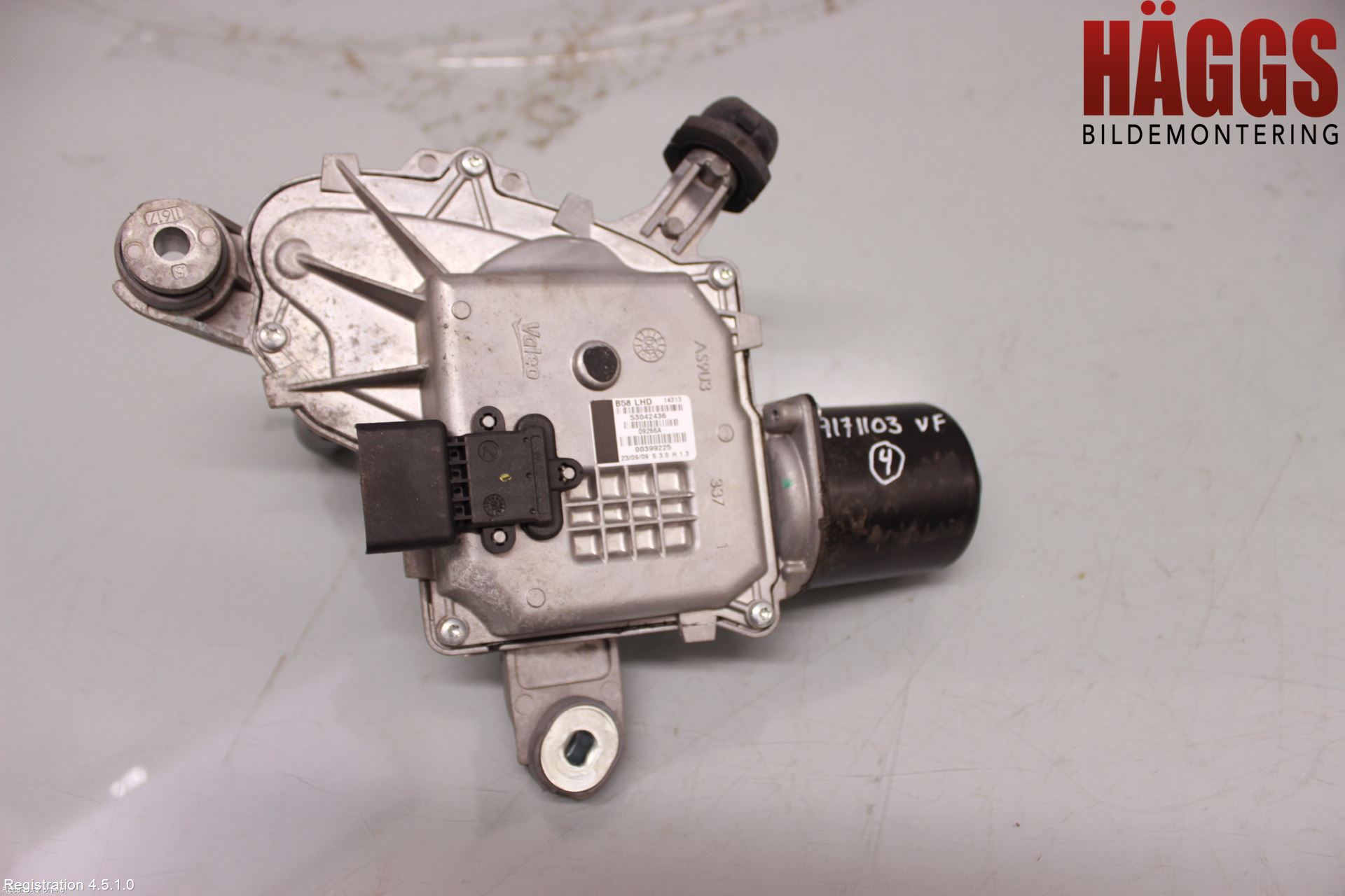 Citroen C4 GRAND PICASSO 07-13 Torkarmotor Vindruta