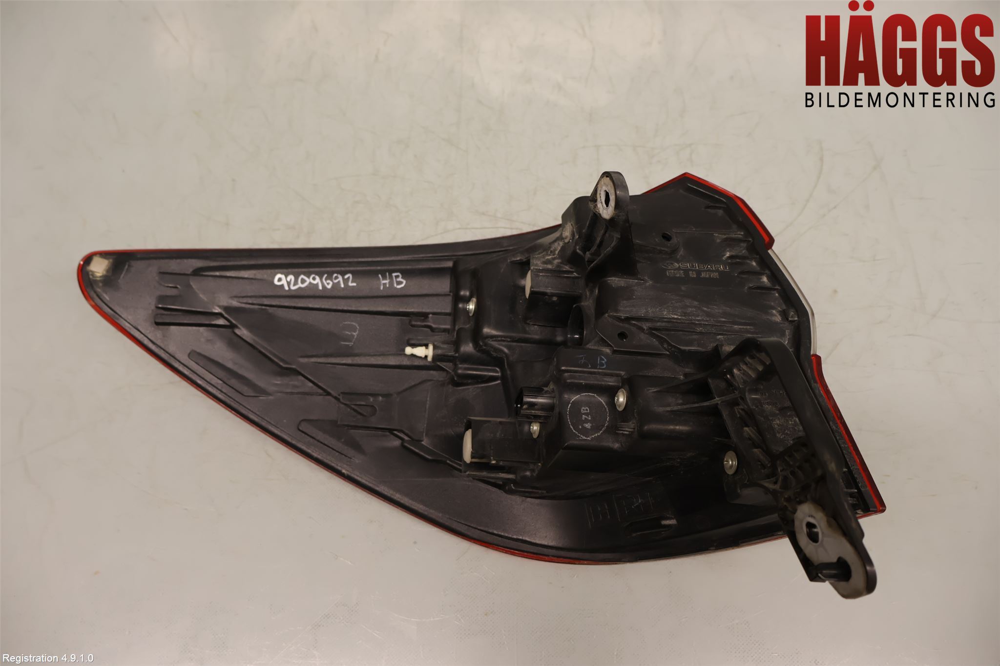 Subaru OUTBACK 15-20 Bakljus Höger