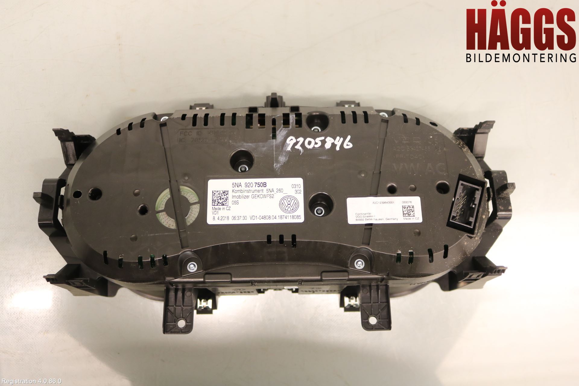 Volkswagen VW TIGUAN 16-24 Instrument Komb