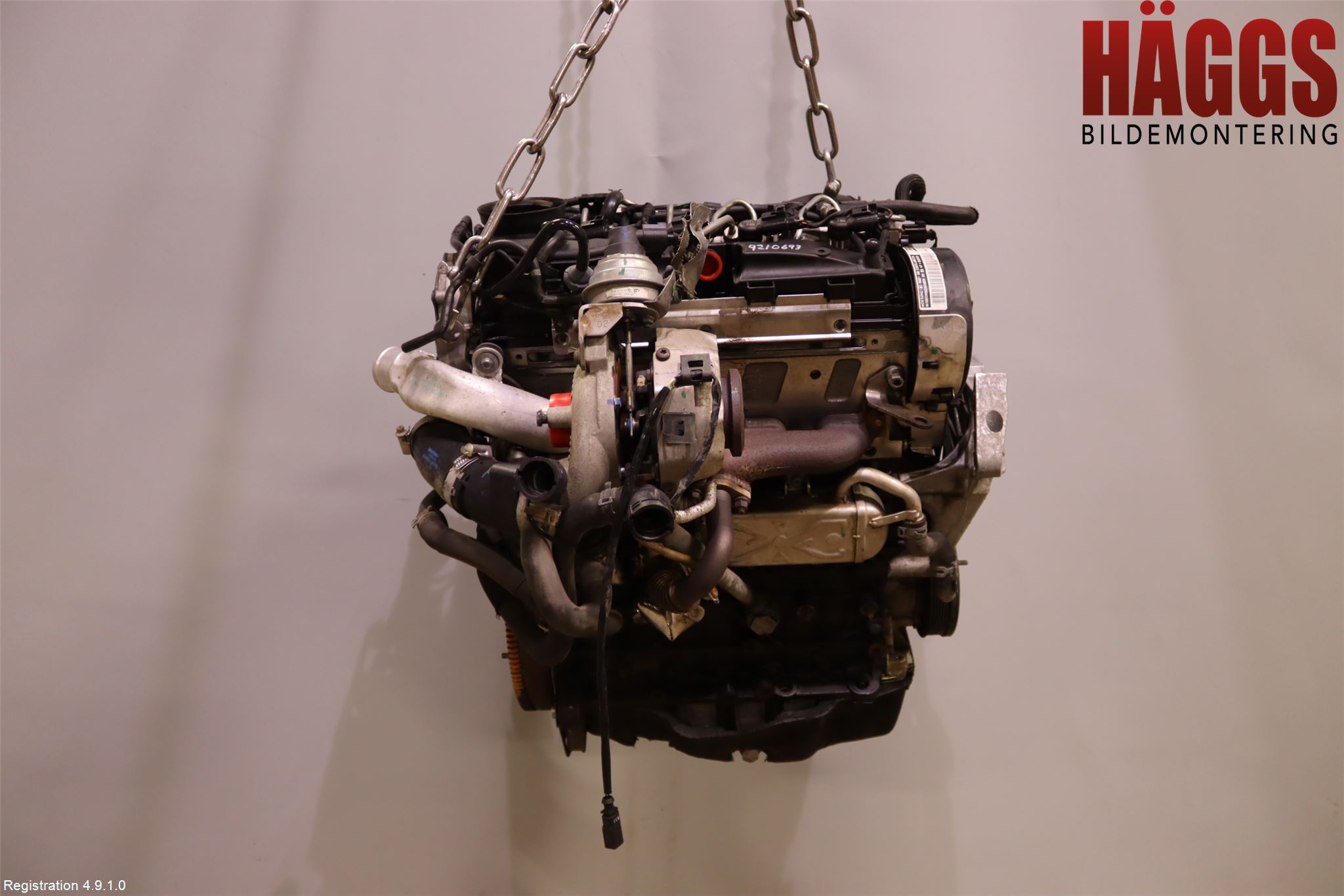 Volkswagen VW GOLF VI 09-13 Motor Diesel
