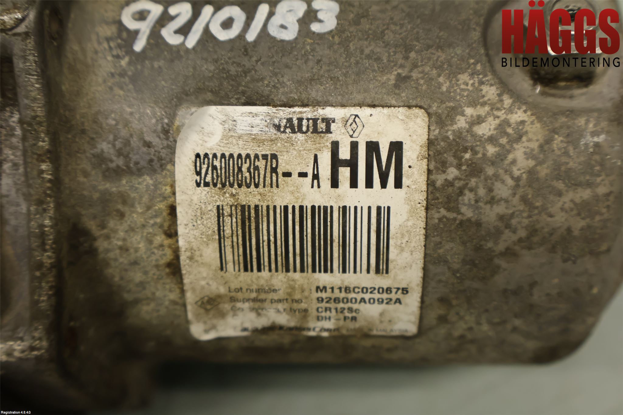 Dacia LODGY 12-18 Ac Kompressor