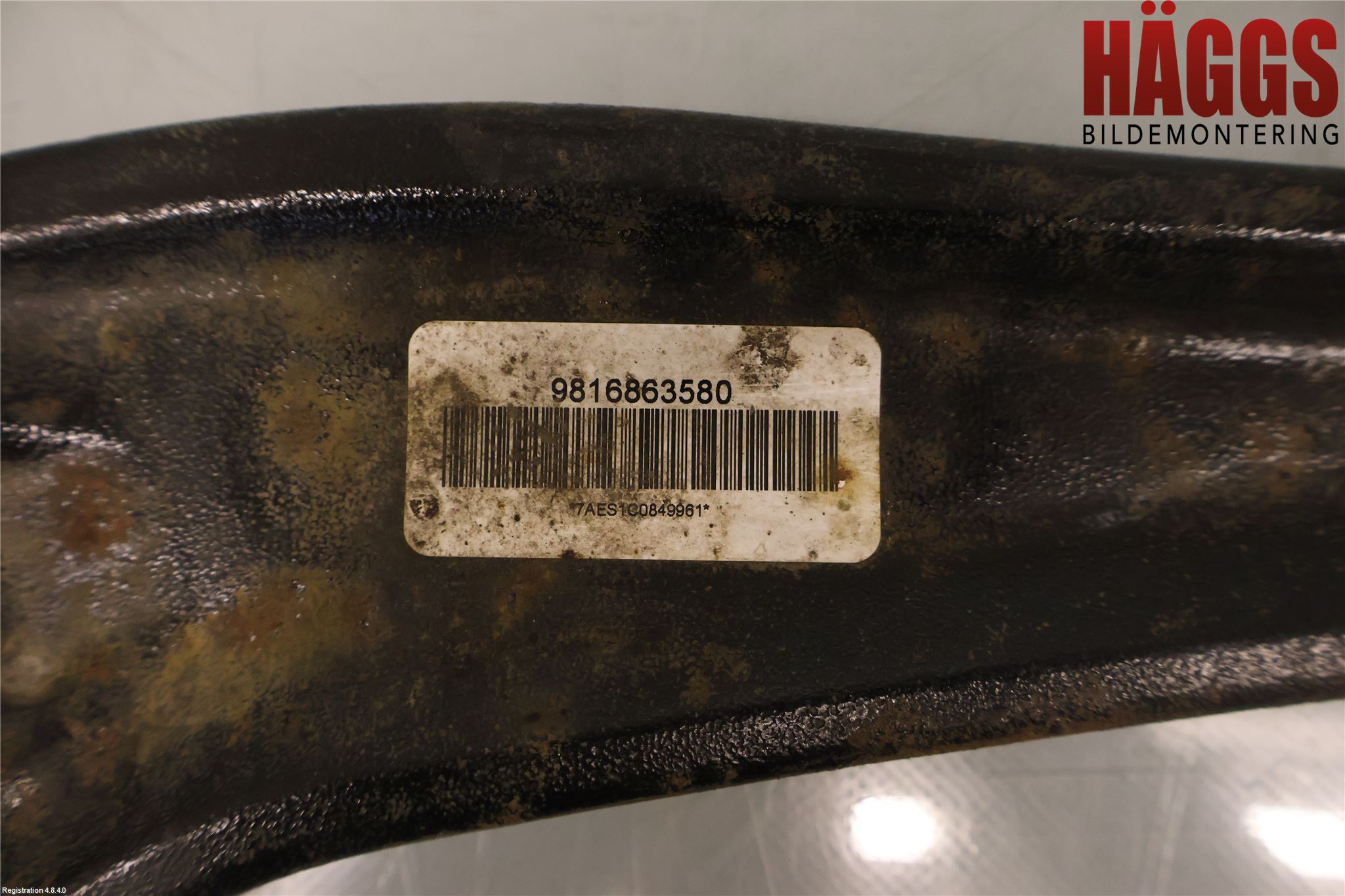 Citroen SPACETOURER/E-SPACETOURER 16- Bärarm Fram Undre Hö