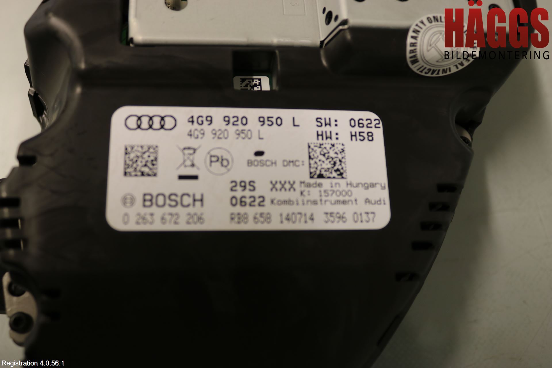 Audi A6 ALLROAD 12-18 Instrument Komb