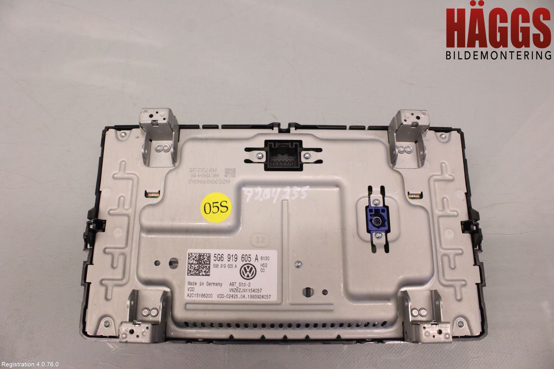Volkswagen VW TIGUAN 16-24 Cd Radio - Multimediapanel