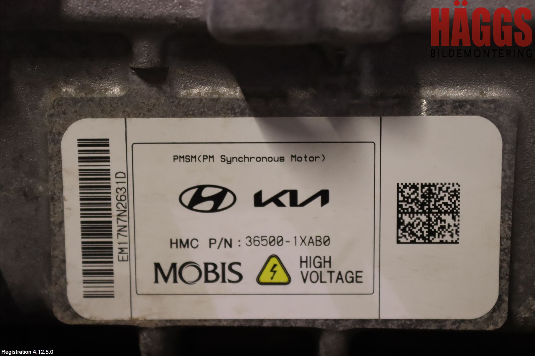 Kia EV6 (CV) 22- Motor Elektrisk Bak