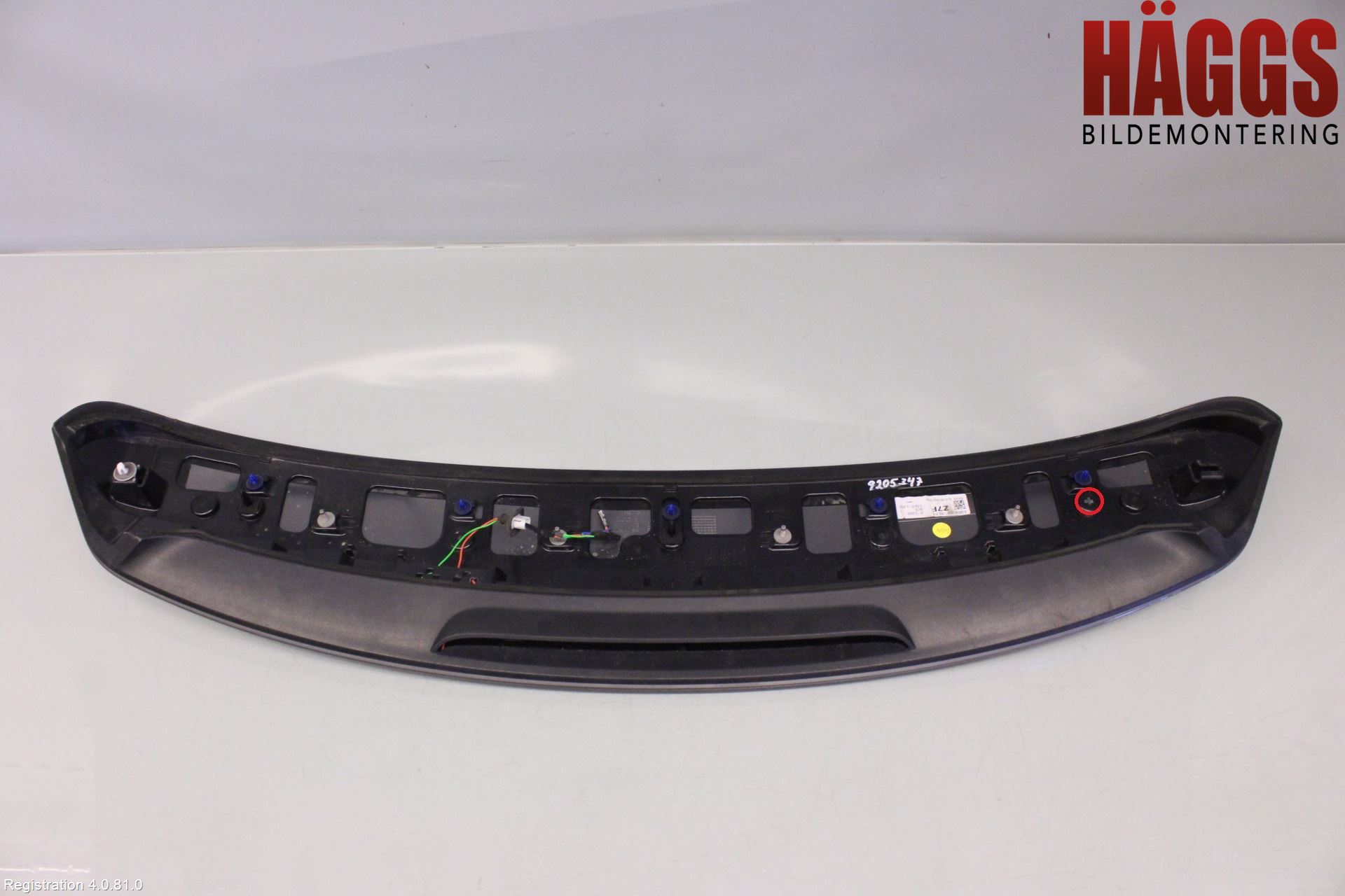 Audi A6 F2/C8 19- Spoiler Baklucka