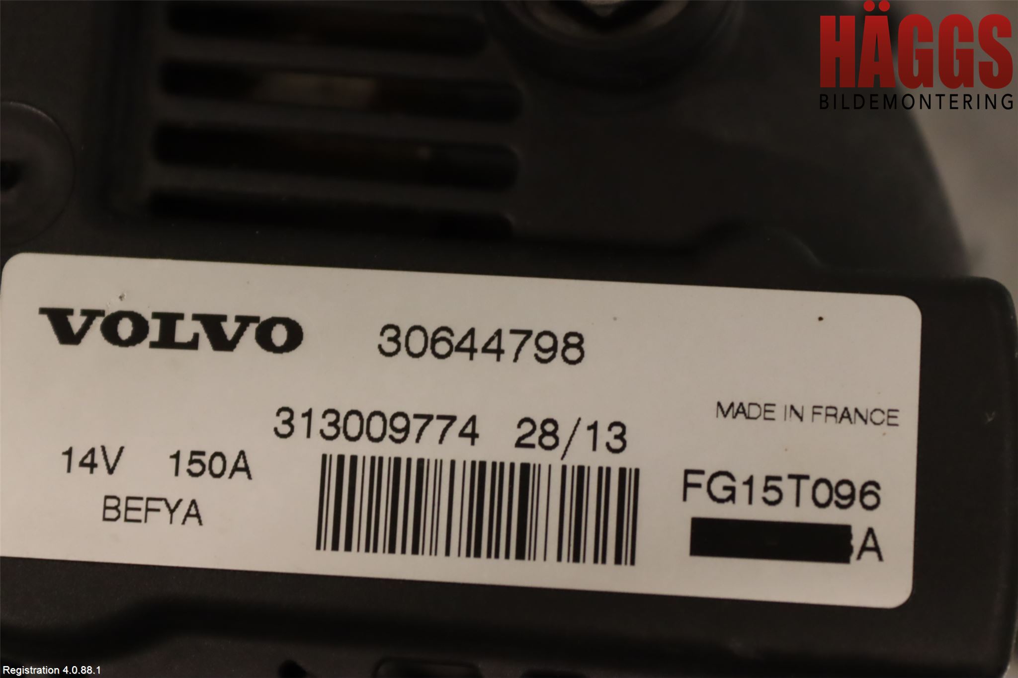 Volvo V40 12-19 Generator