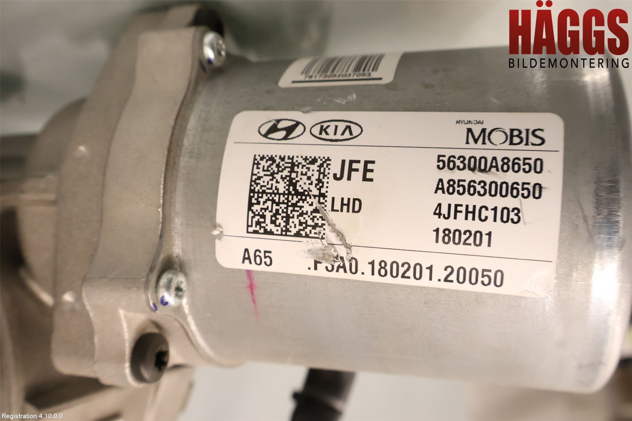 Kia OPTIMA 16-20 Rattaxelagg Med Inb Servo
