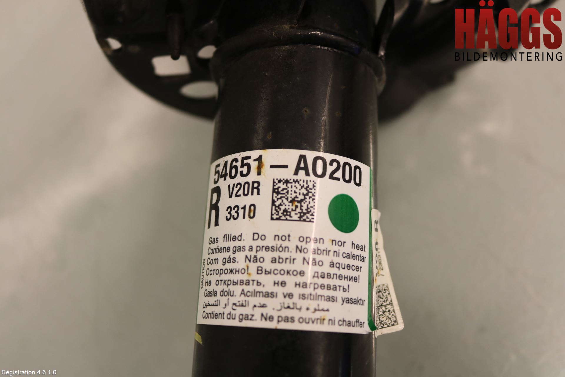 Kia NIRO (SG2) 23- Fjäderben Fram Höger